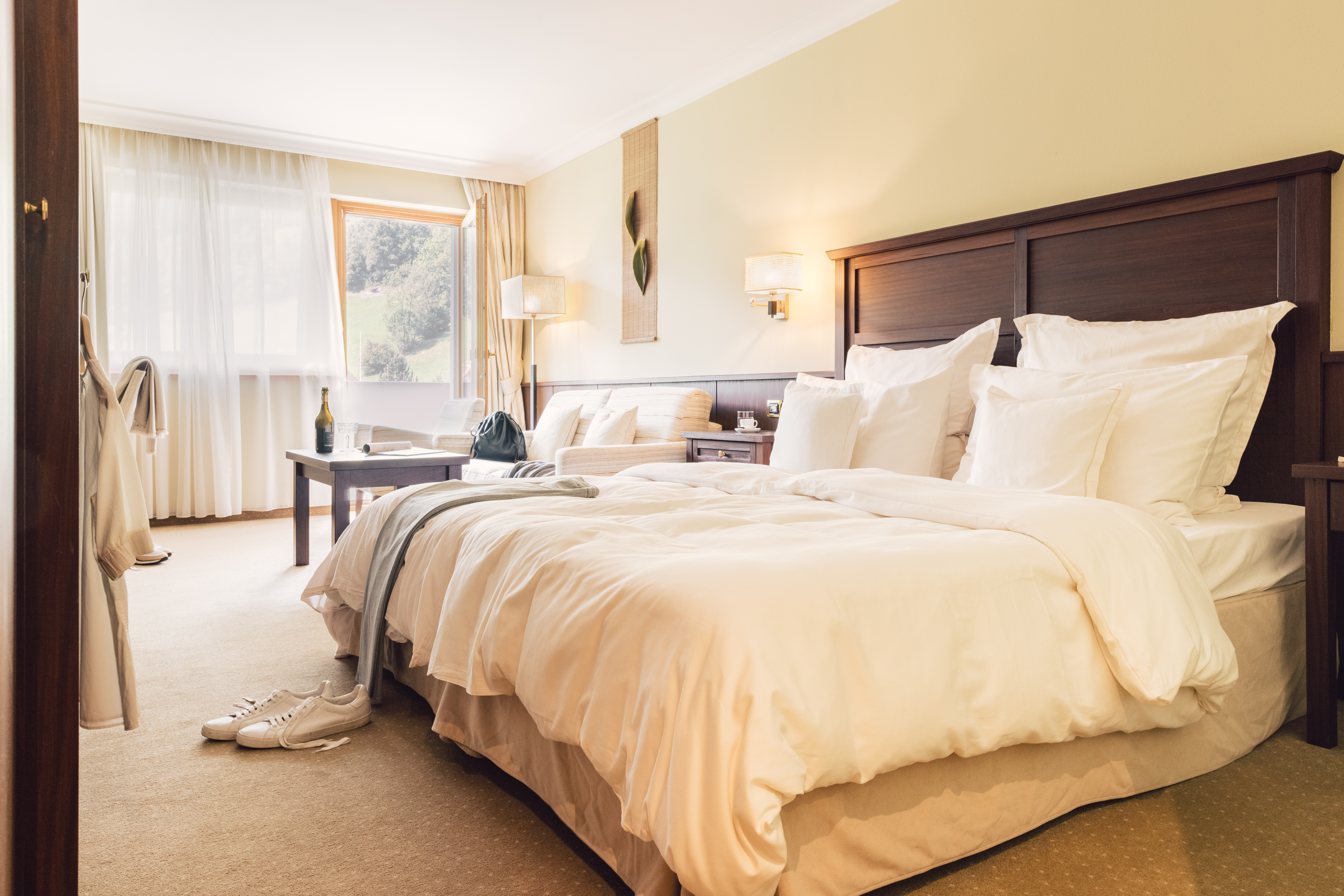 غرفة بسرير مزدوج، Alpenpalace Luxury Hideaway & Spa Retreat 2/3