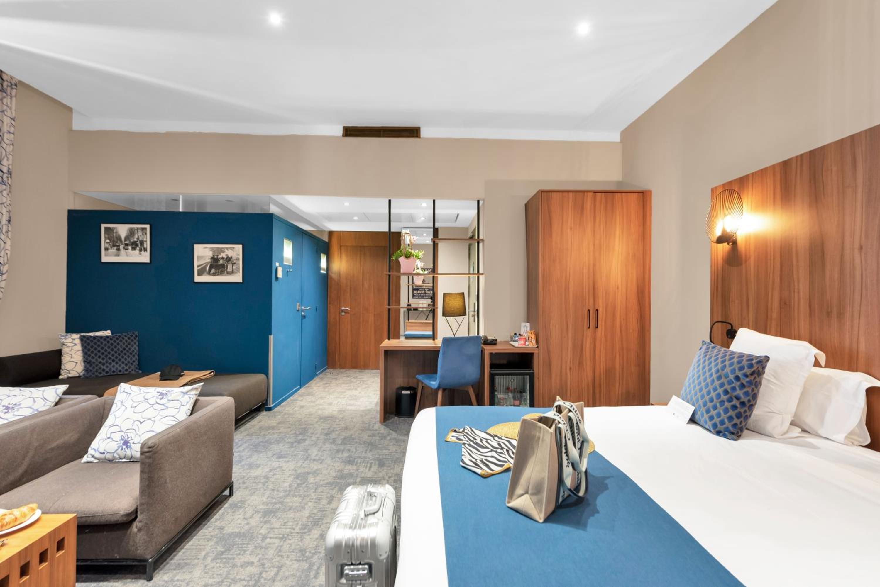 جناح جونيور بسرير كينج بشرفة، Hotel Beau Rivage 2/6