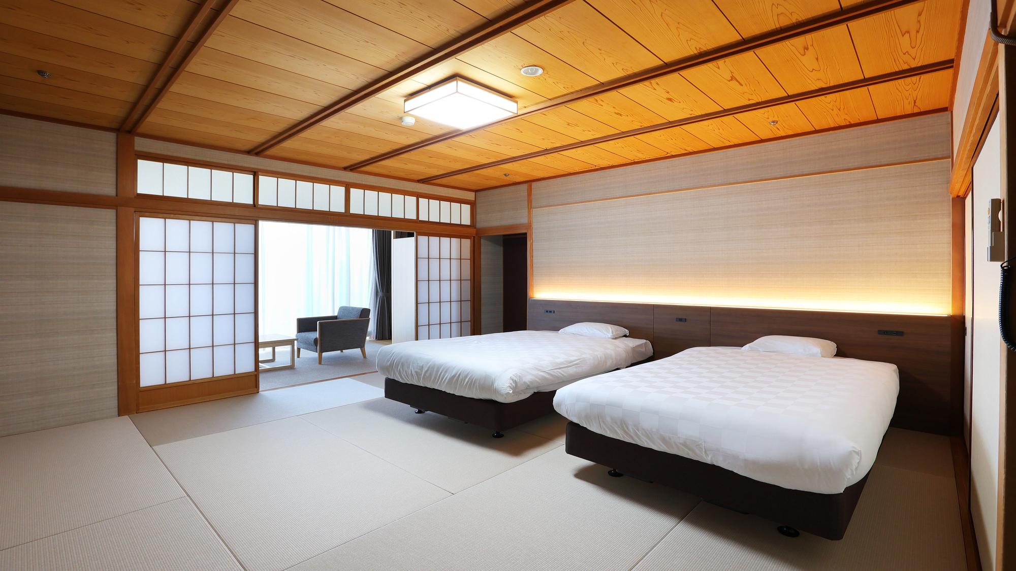 Japanese, Semi Room, Modern, Semi Double Bed