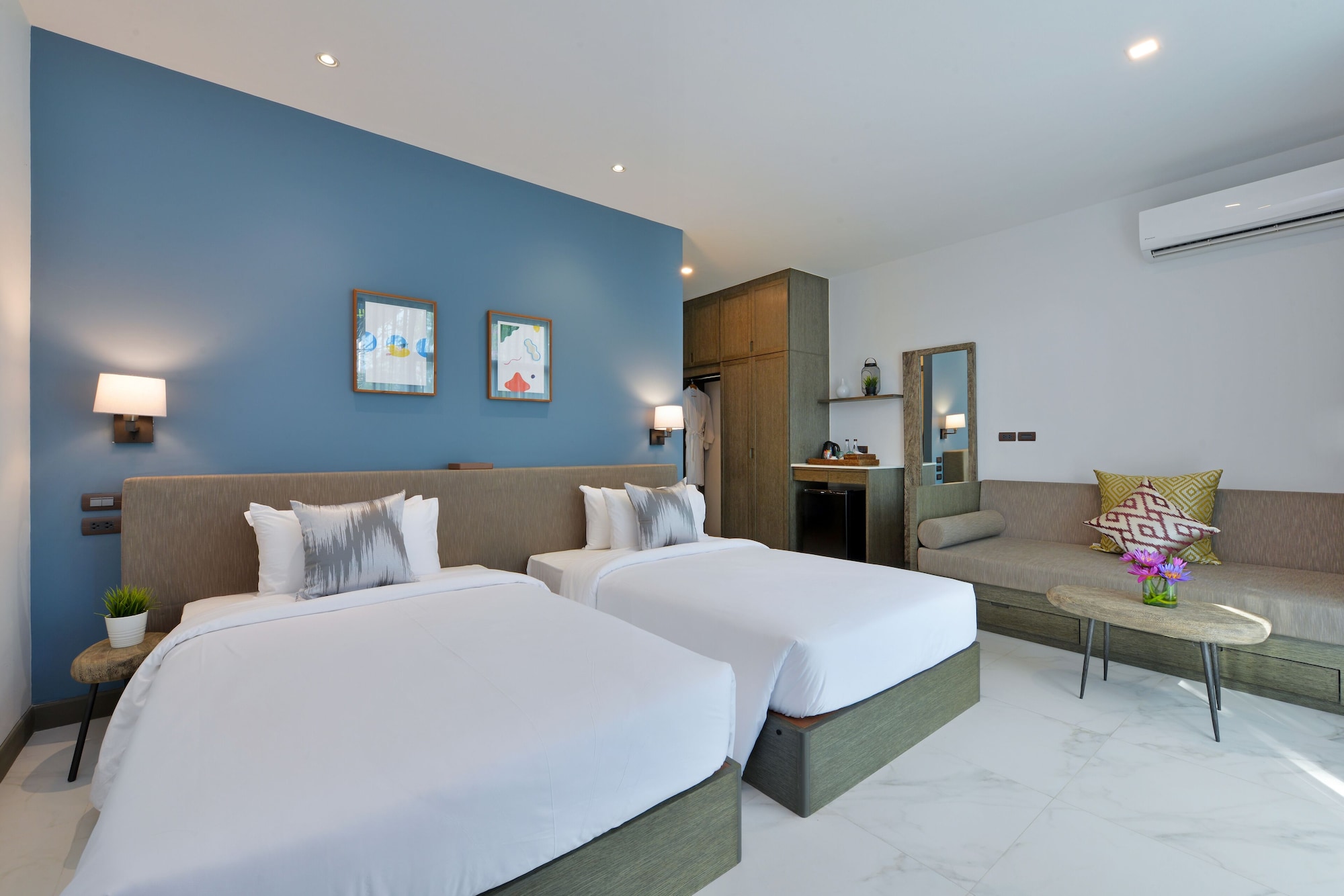 غرفة ديلوكس بسريرين منفصلين، Sappaya Hotel by Lotus Valley Golf Resort 8/10