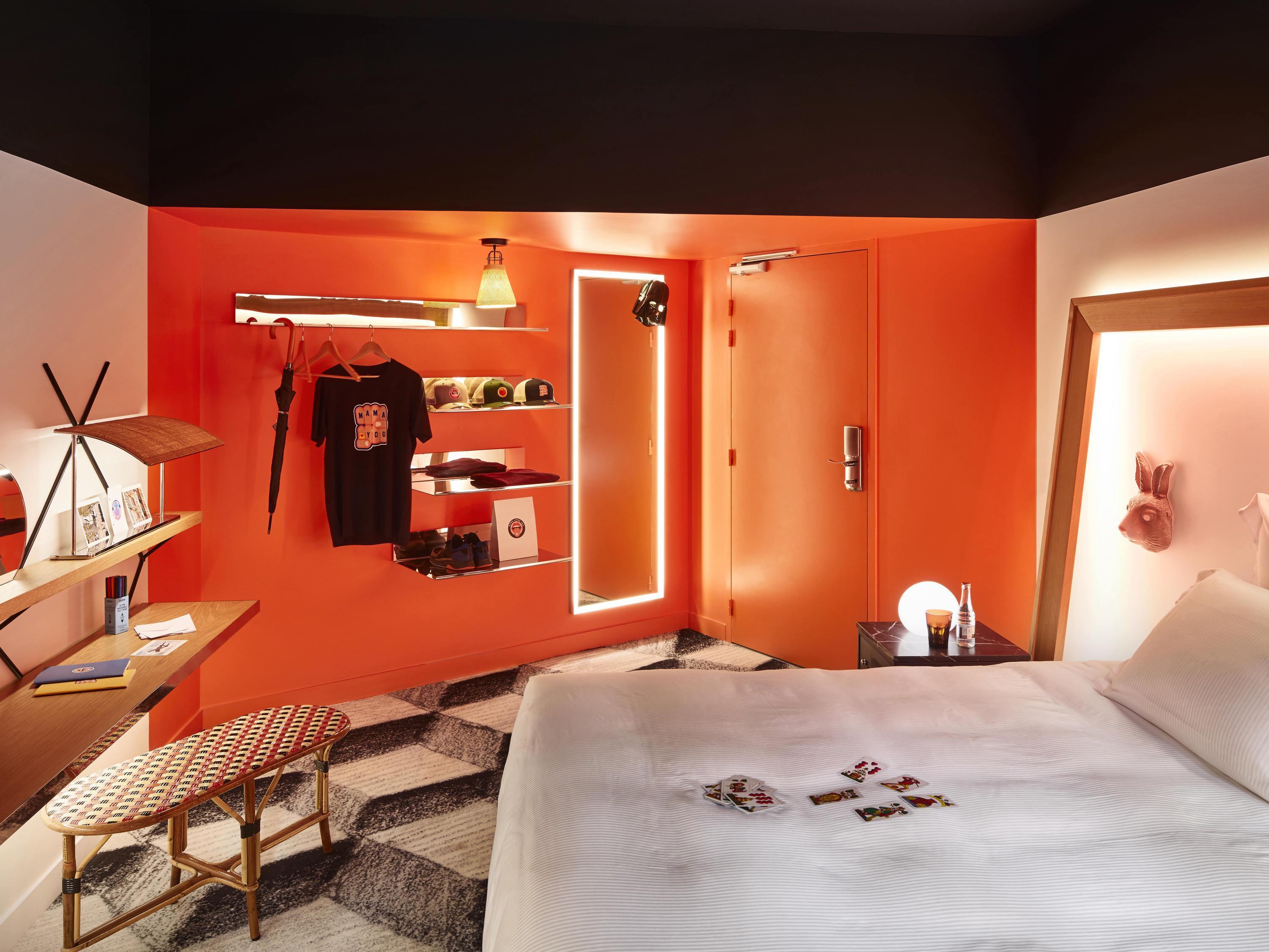 غرفة بسرير مزدوج لذوي الإعاقة، Mama Shelter Toulouse 6/10