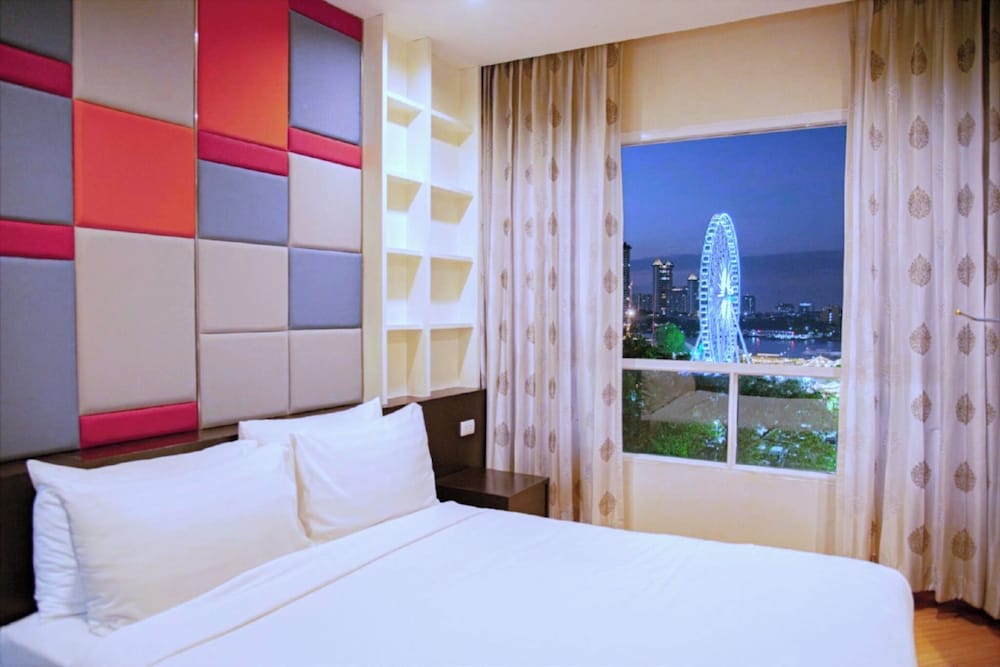 جناح جونيور بسرير كينج بإطلالة على النهر، The Sunreno Hotel Bangkok 7/10
