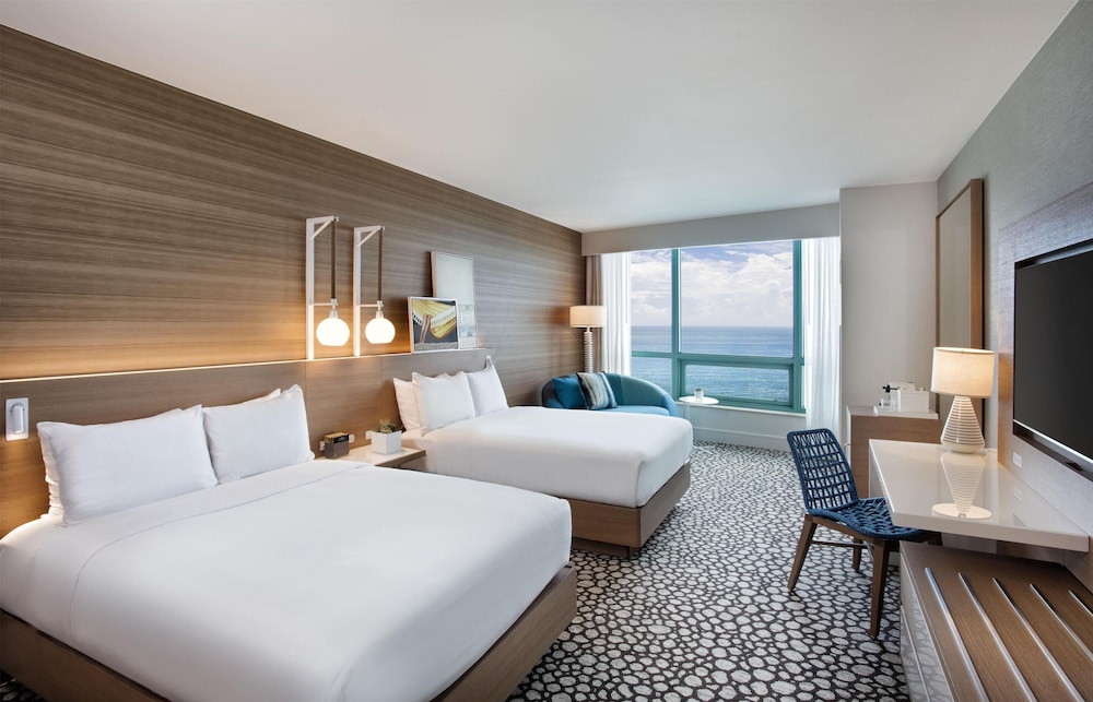 ROOM, 2 DOUBLE BEDS, OCEAN FRONT