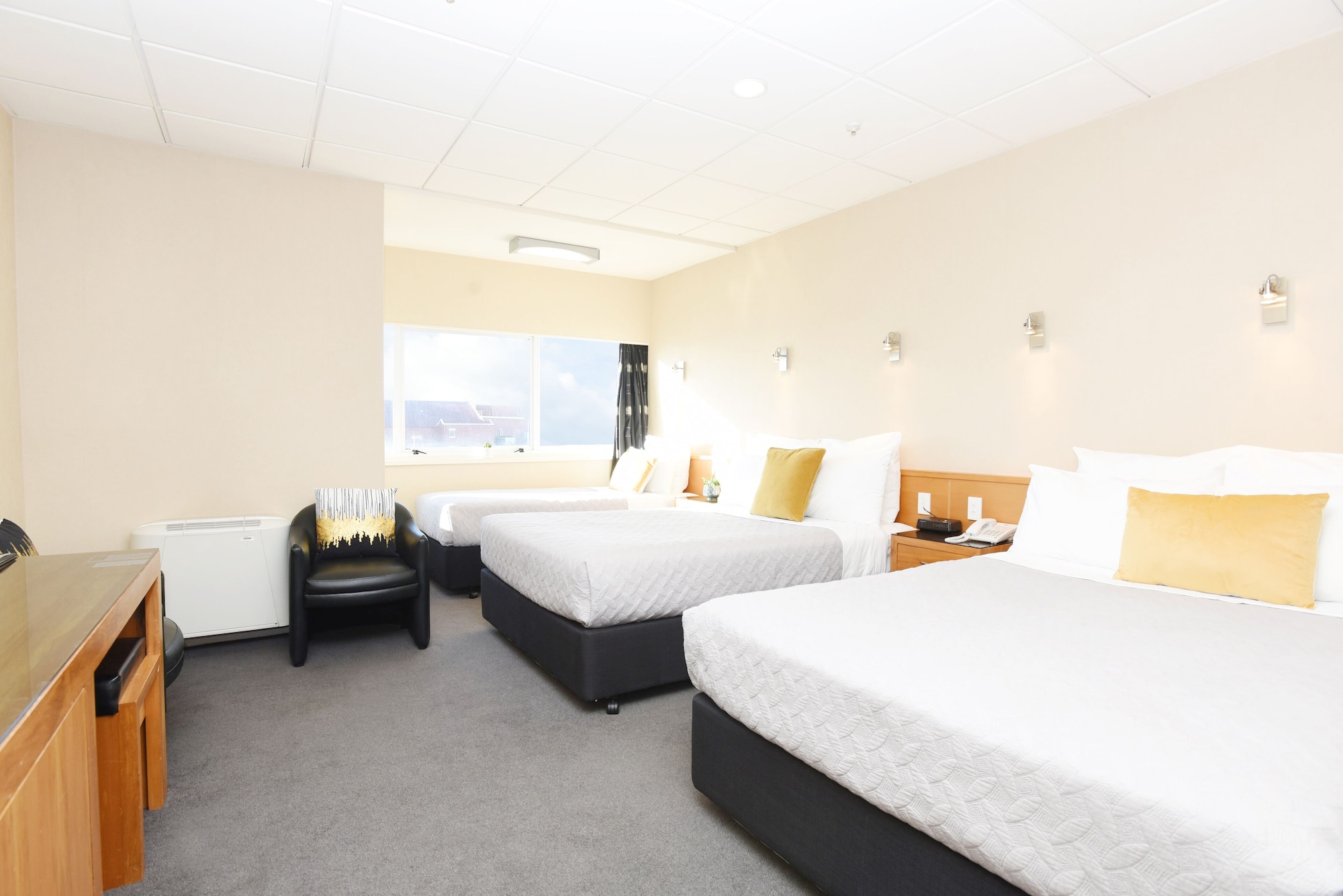 Standard, Triple, 1 Single and 2 Double Beds