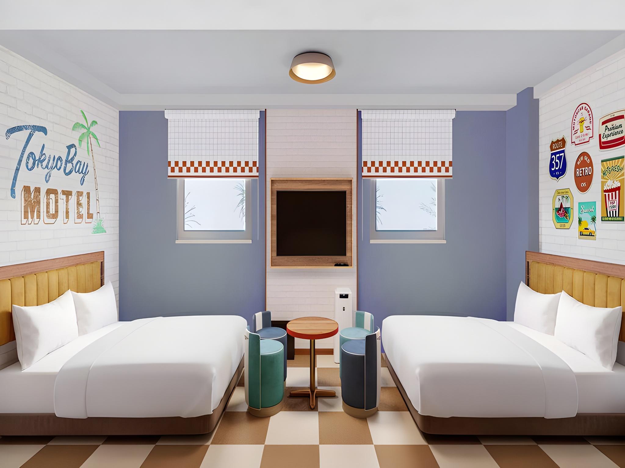 Concept, Bay, 2 Queen Beds, Annex