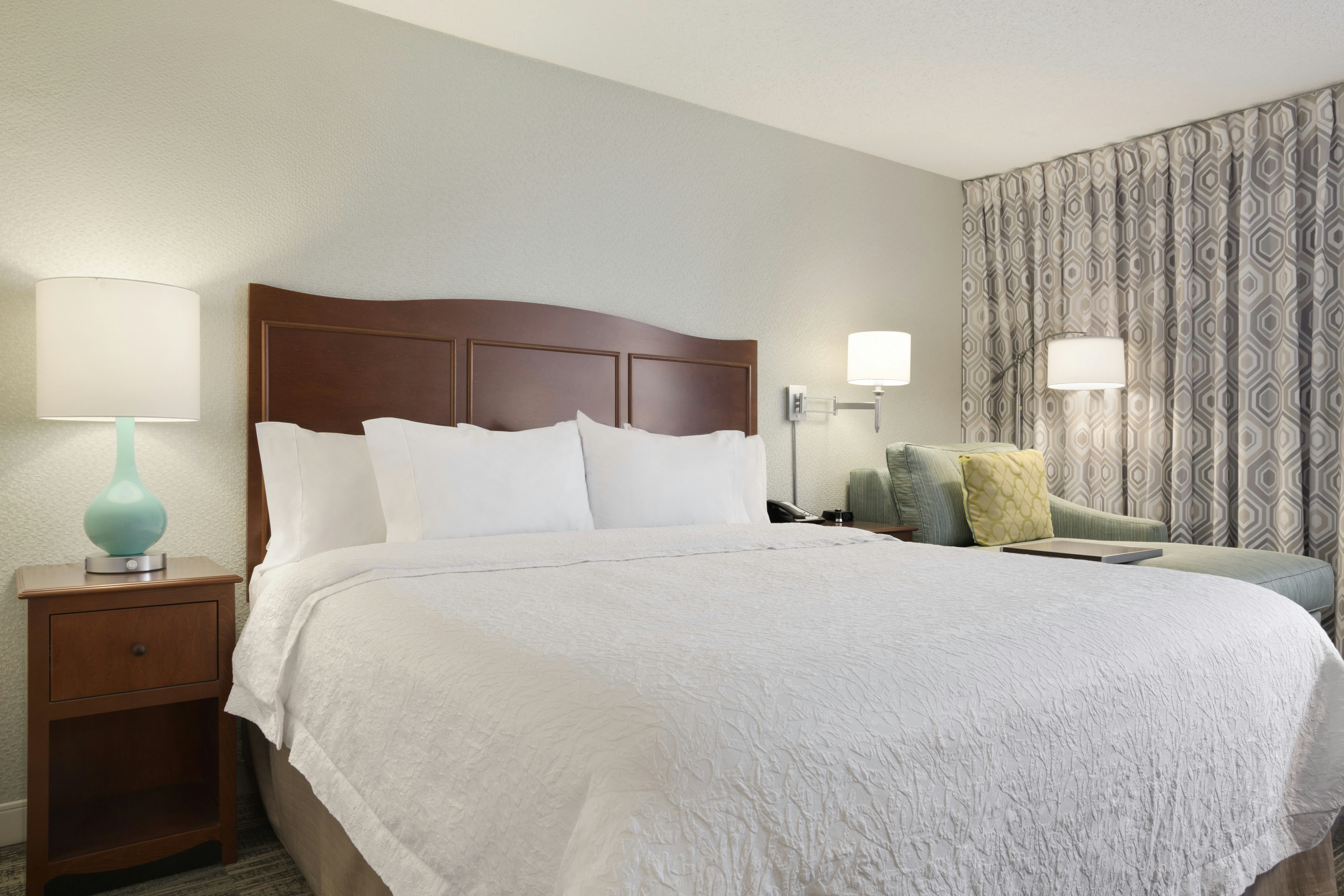 غرفة بسرير كينج، Hampton Inn Fort Worth Southwest Cityview 2/3