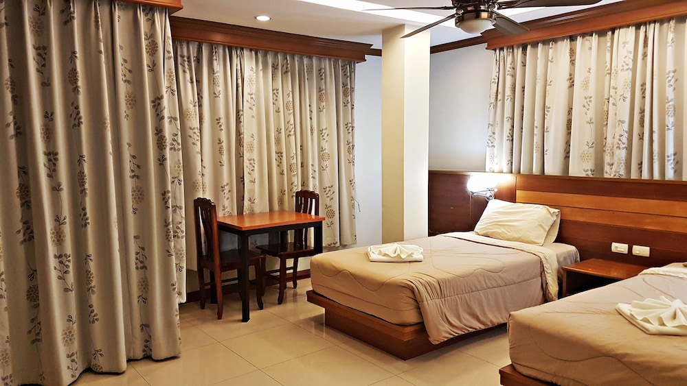 غرفة ديلوكس بسريرين منفصلين بمطبخ صغير، Green Harbor Hotel And Service Apartment 10/10