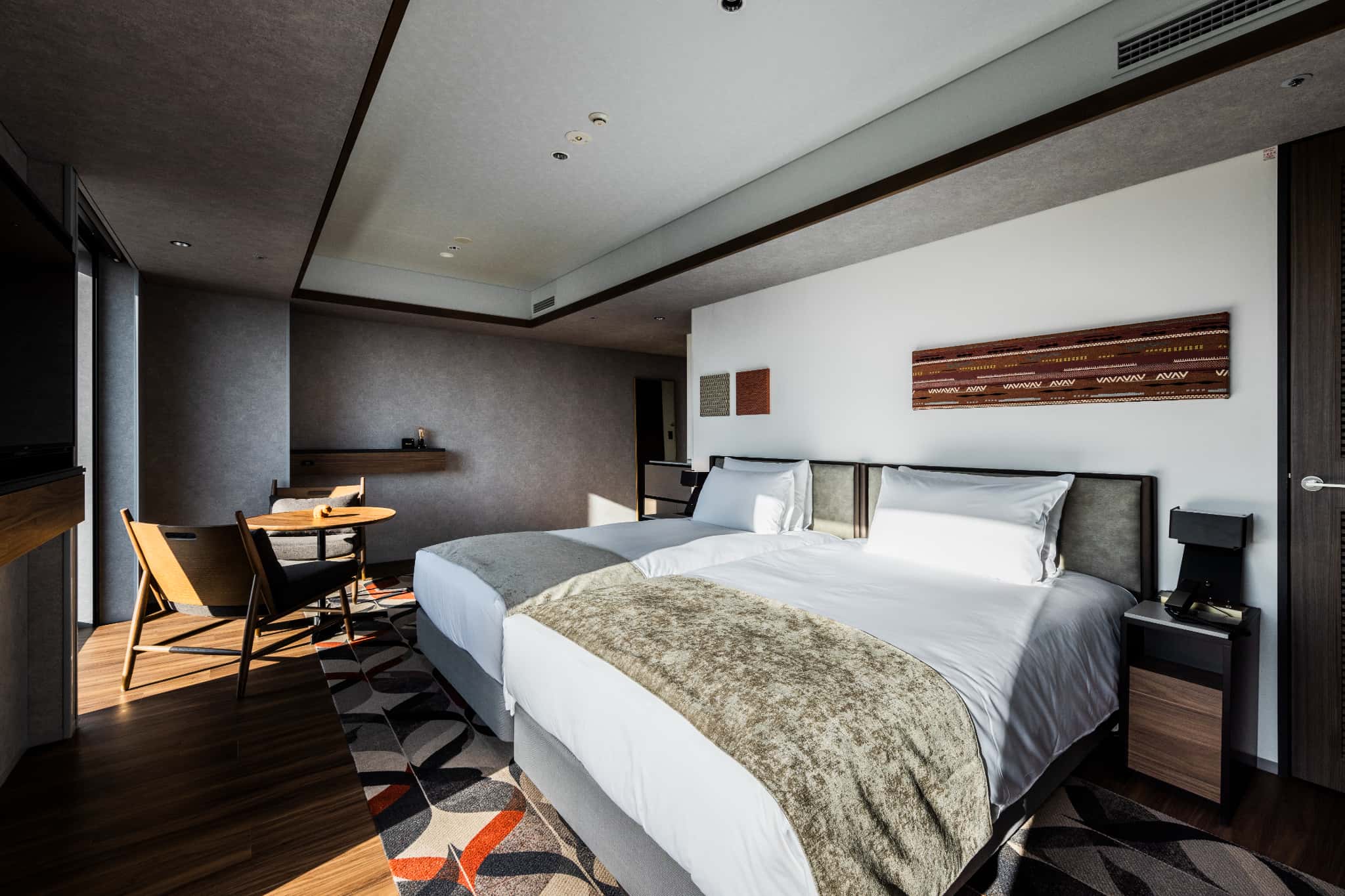 Spa, Premium, Deluxe, Twin Beds, Lounge Access