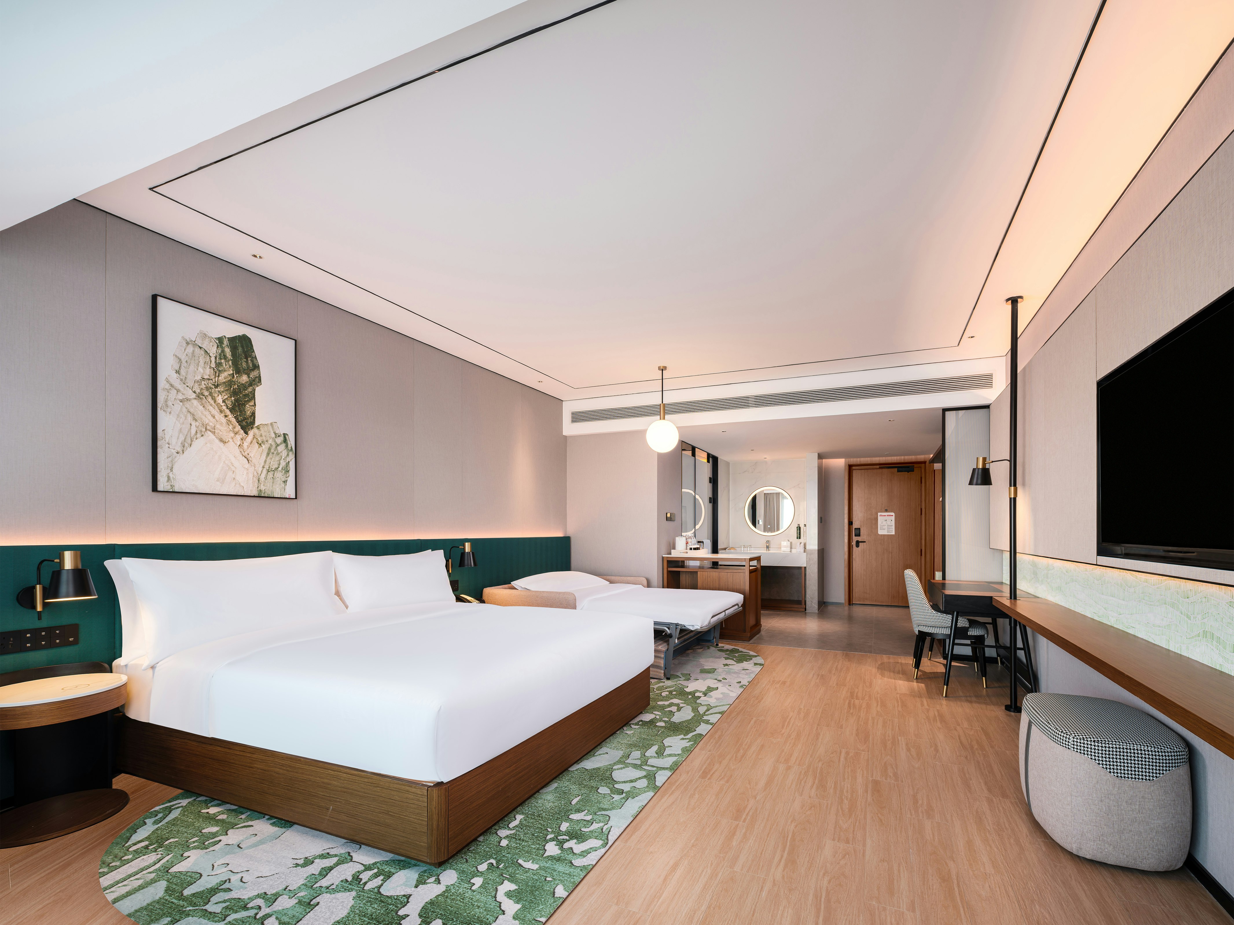 DELUXE, KING BED, SOFA