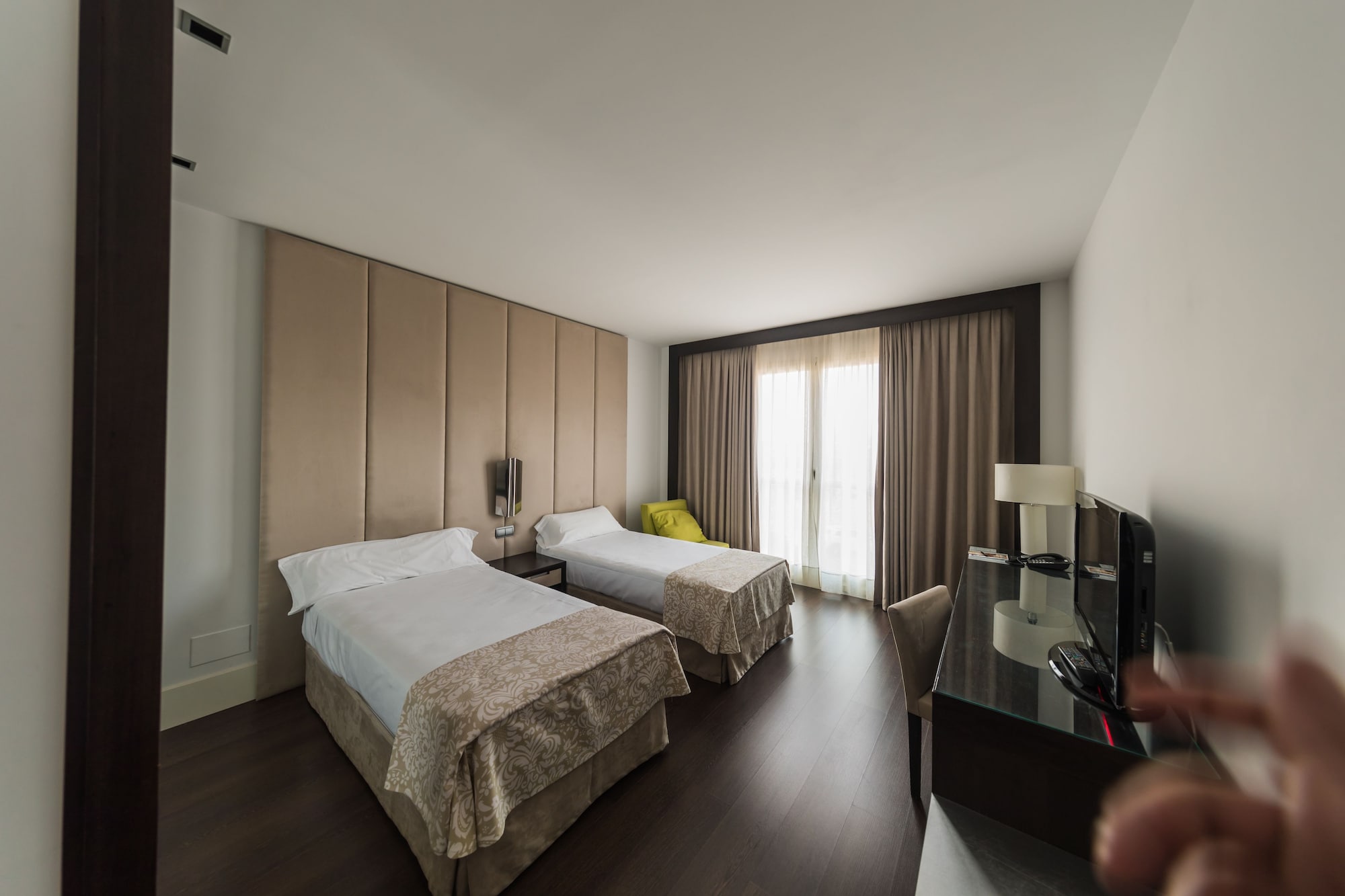 Room, Twin Beds, Queen Bed, Hotel Palacio Albacete and Spa 5/8