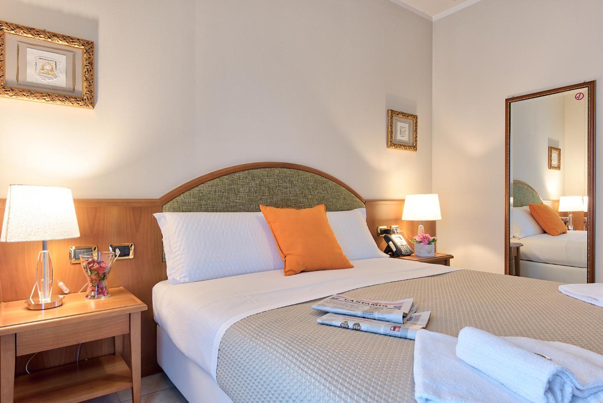 غرفة بسرير مزدوج بشرفة، Albergo Villa Priula 10/10