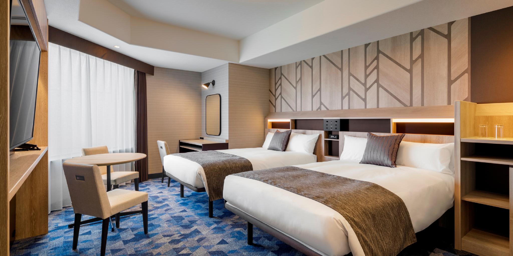 Semi Room, 2 Semi Double Beds, South Building, Corner