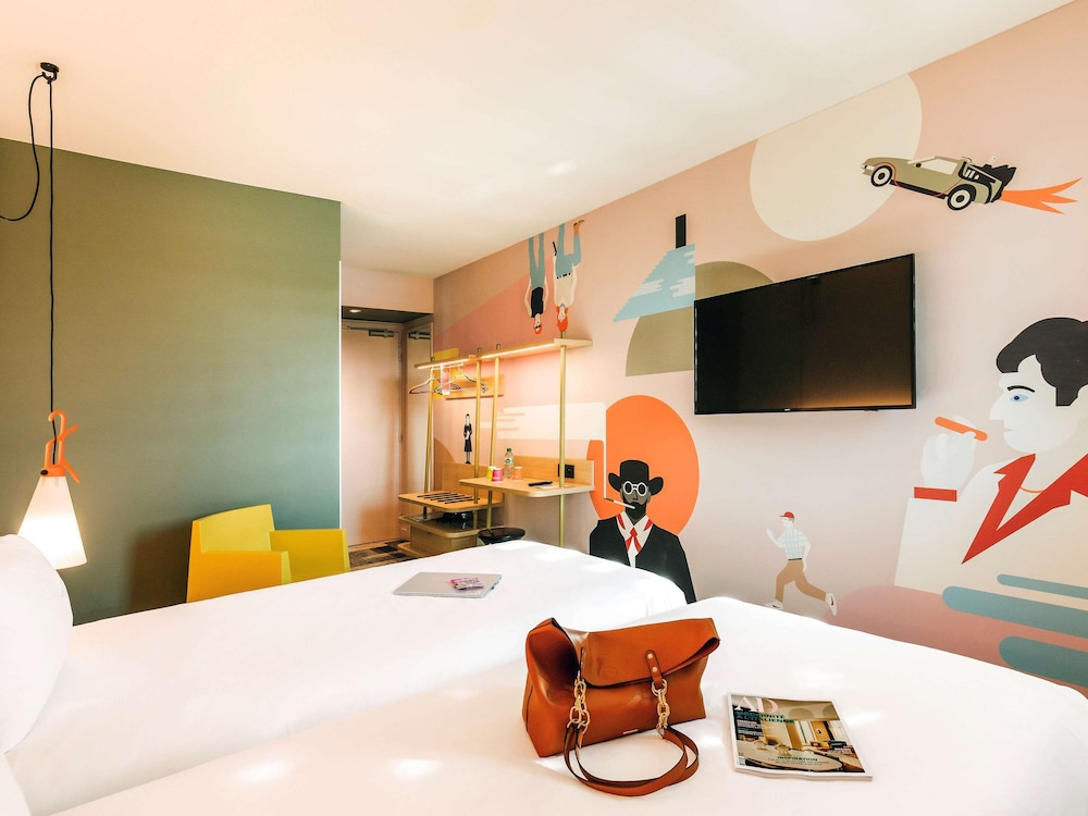 غرفة قياسية بسريرين منفصلين، Ibis Styles Lyon Confluence Hotel 10/10