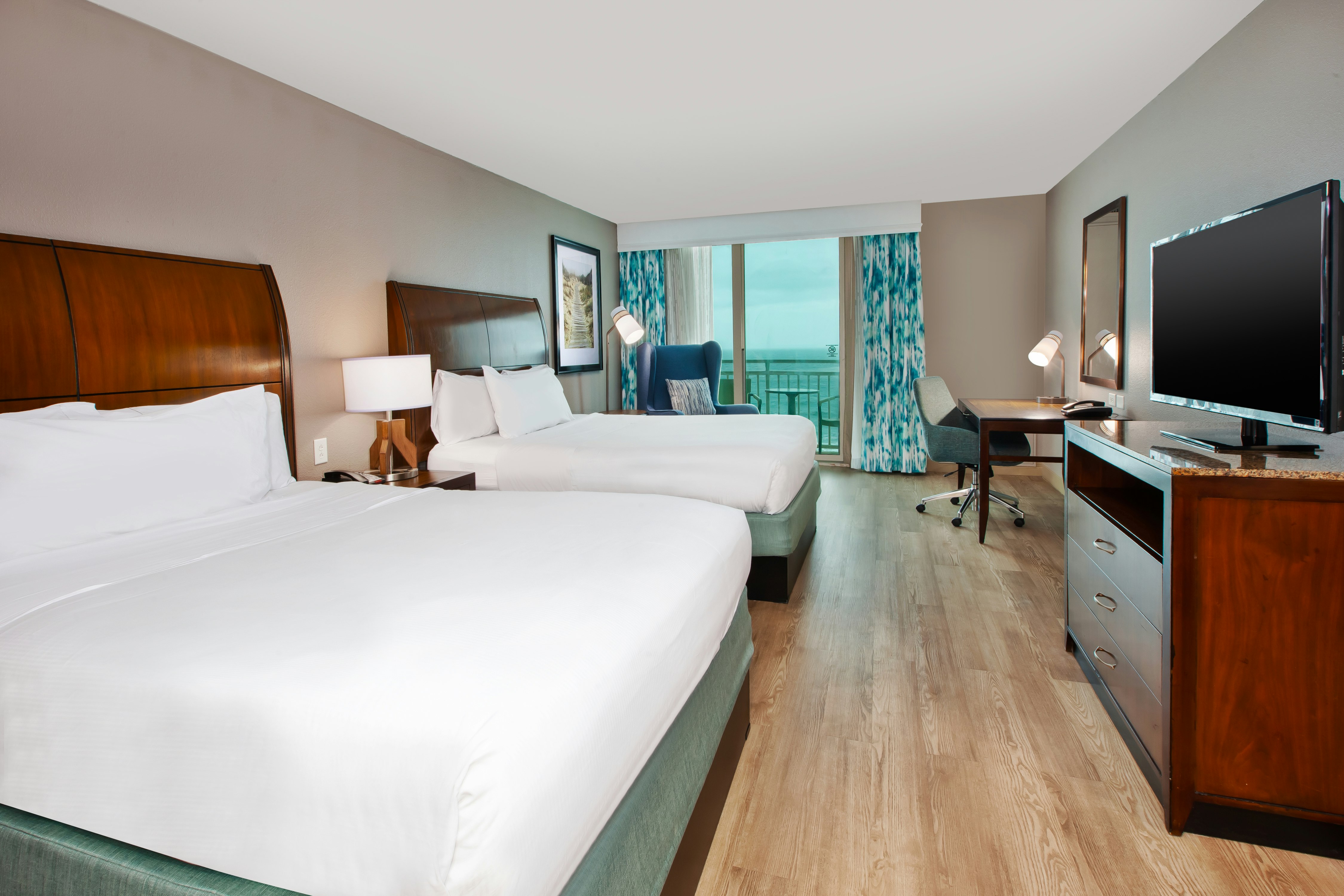 ROOM, 2 QUEEN BEDS, OCEAN FRONT