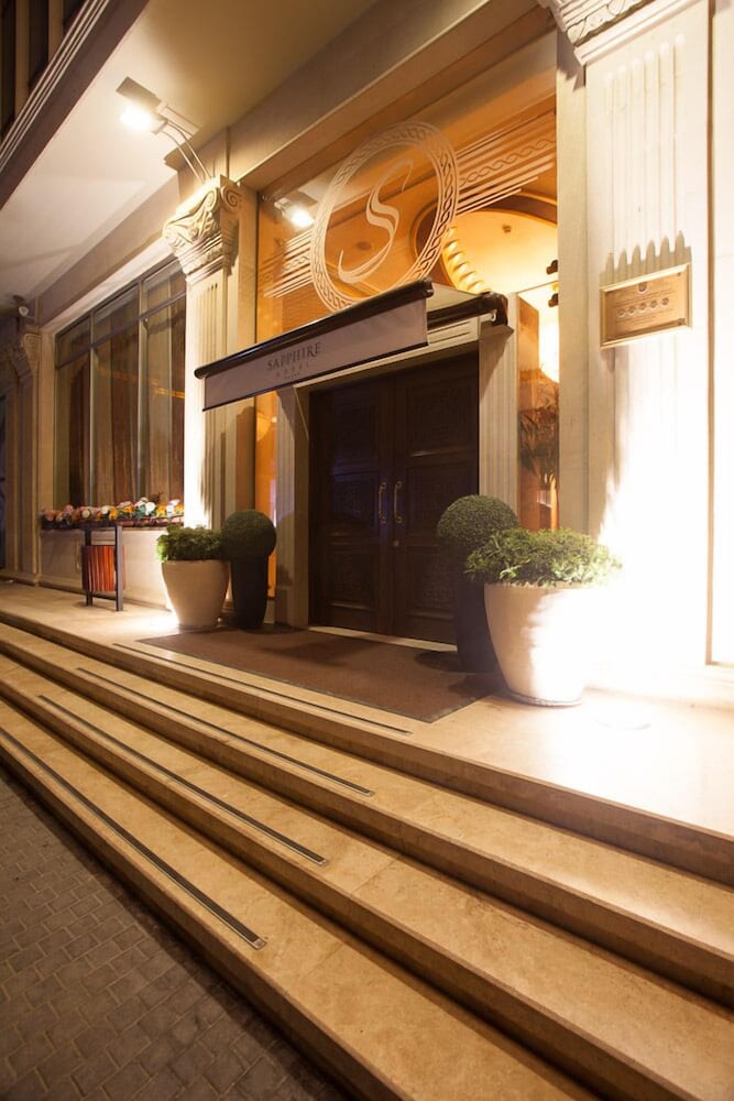 Lobby at Sapphire Hotel, BAKU