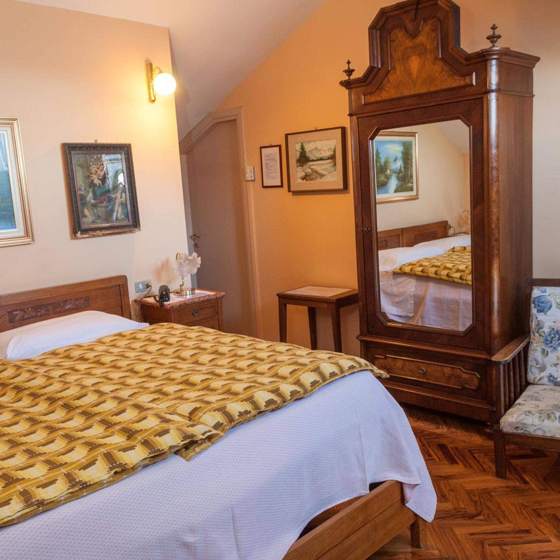 Room, Double Bed, Attic
