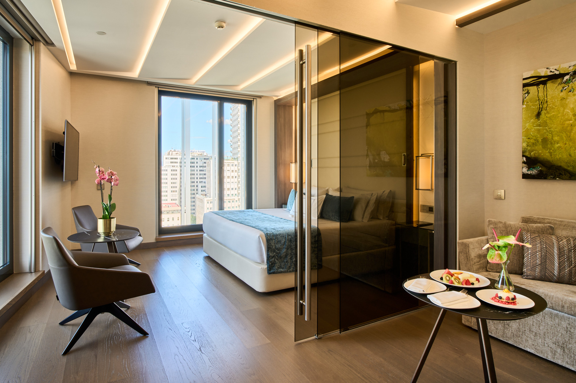 جناح جونيور بإطلالة على المدينة مفردة بسرير مزدوج، Vp Plaza Espana Design 4/7