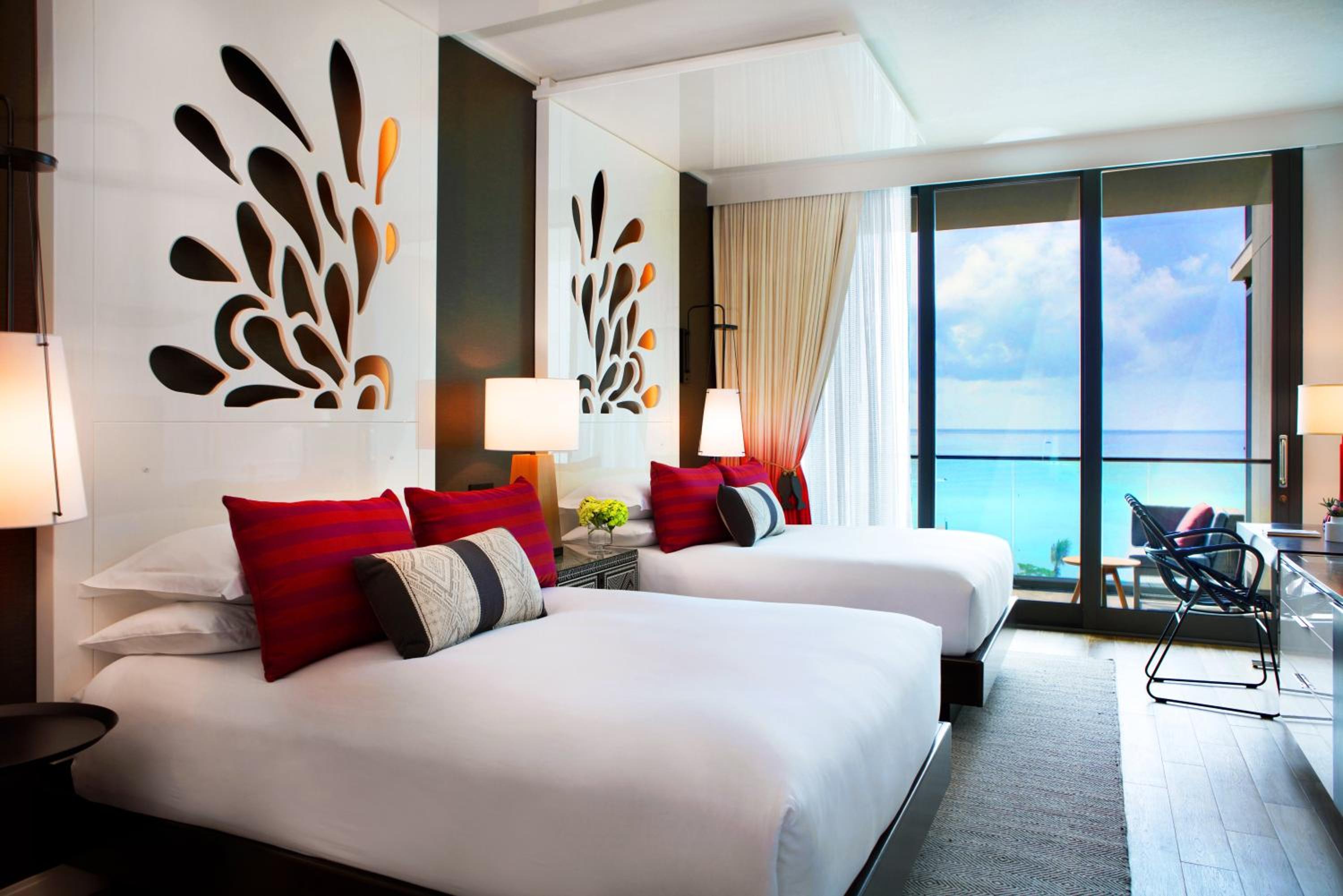 استوديو بريميوم بسرير كوين بإطلالة على البحر