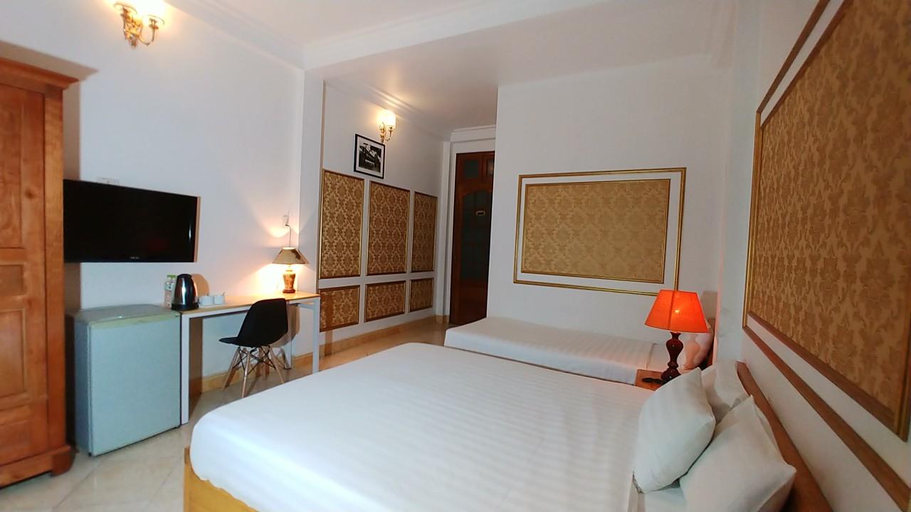 غرفة ديلوكس بسرير كوين، Hanoi Discovery Hotel 2/2