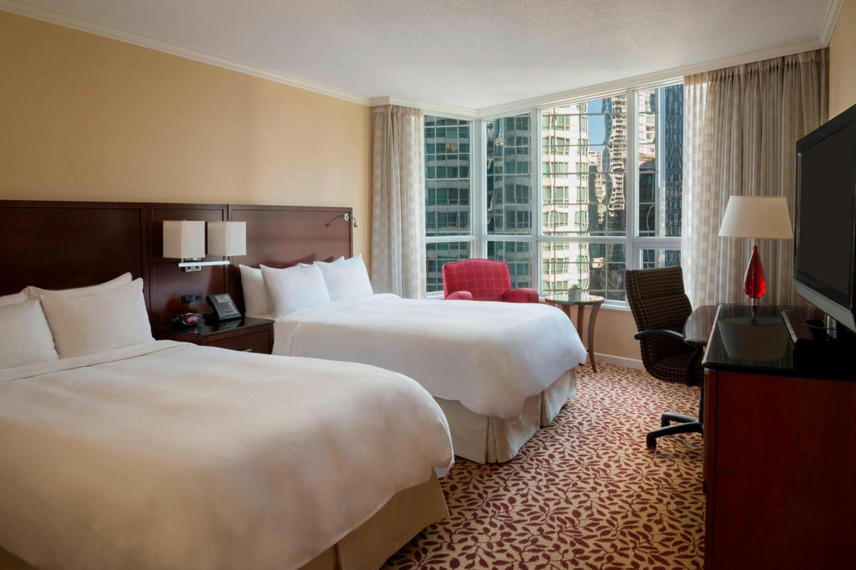 Room, 2 Double Beds, City View, High Floor, Concierge Level