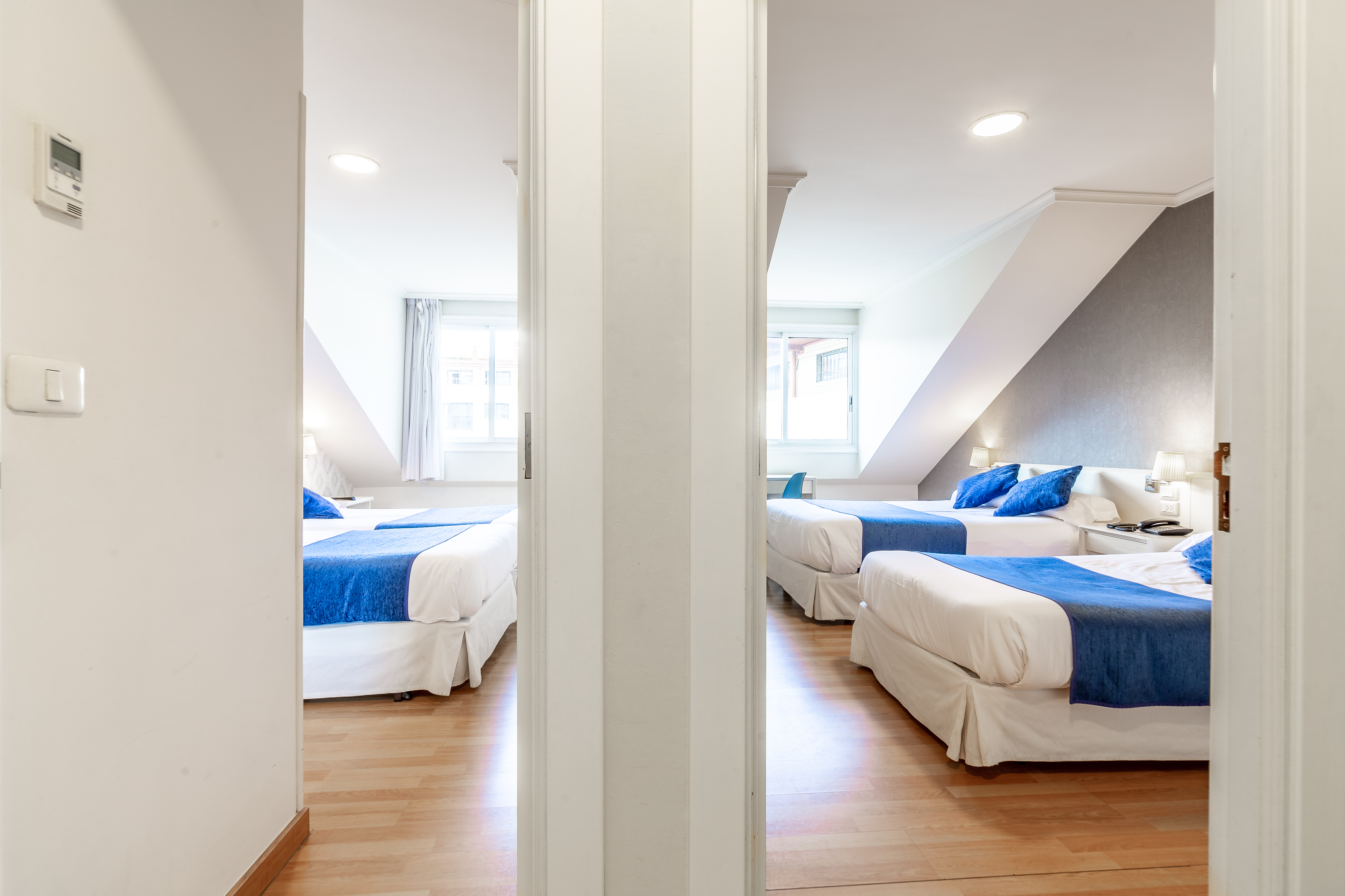 غرفة عائلية، Hotel Atlantico 2/4