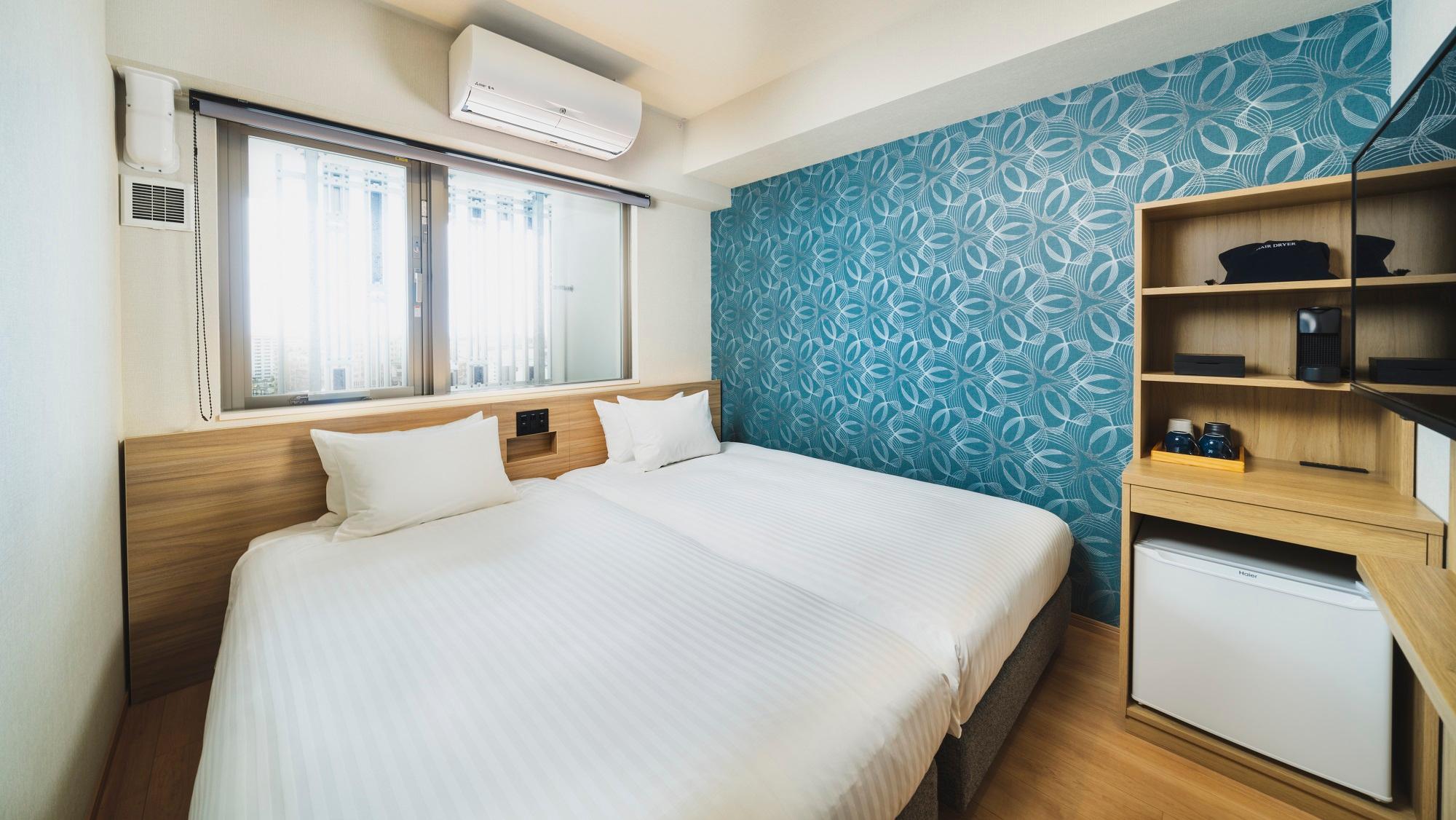 Hollywood, Standard, Twin Beds, High Floor