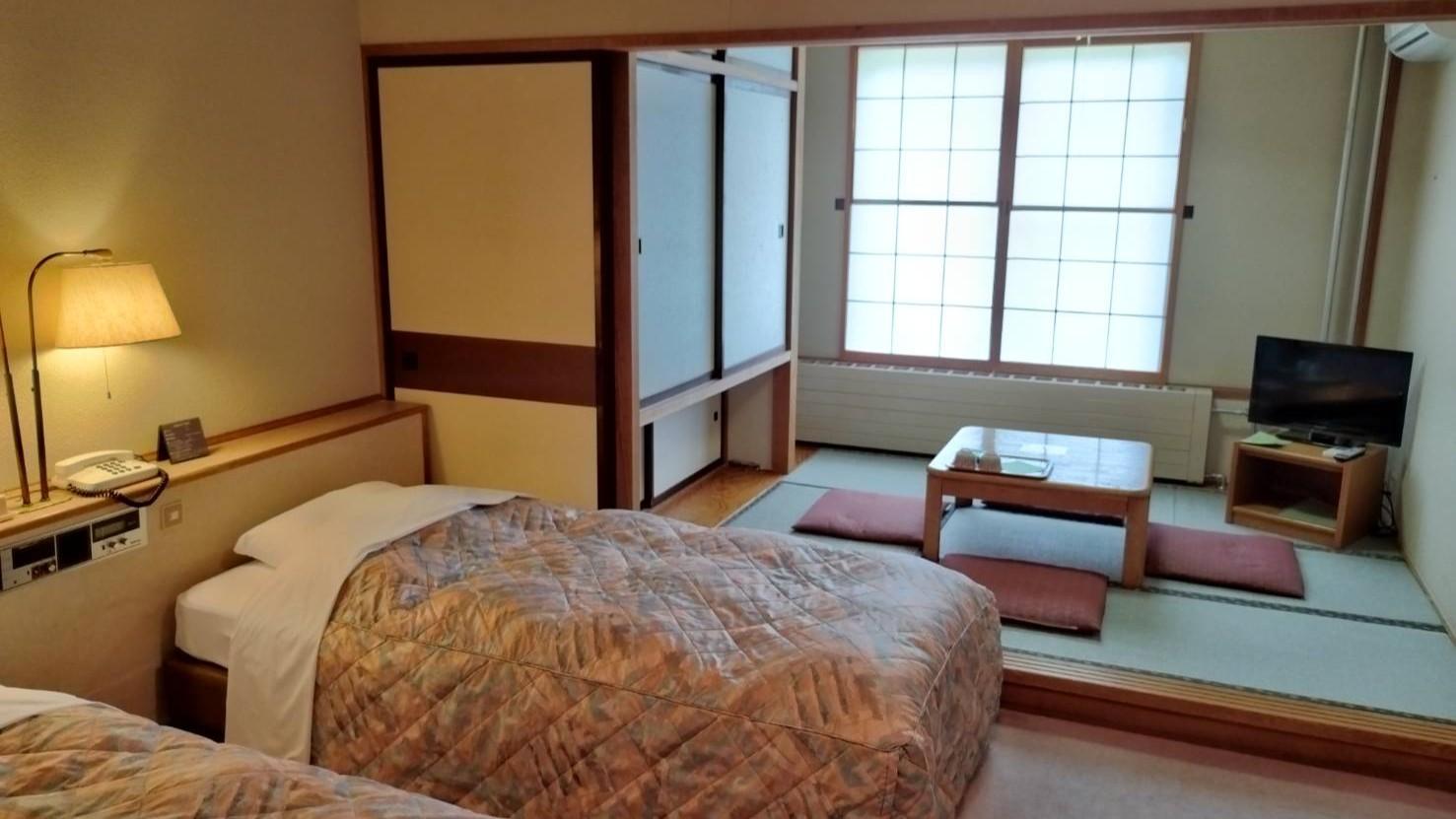 Japanese Western, Economy, Twin Beds, No View, South Building