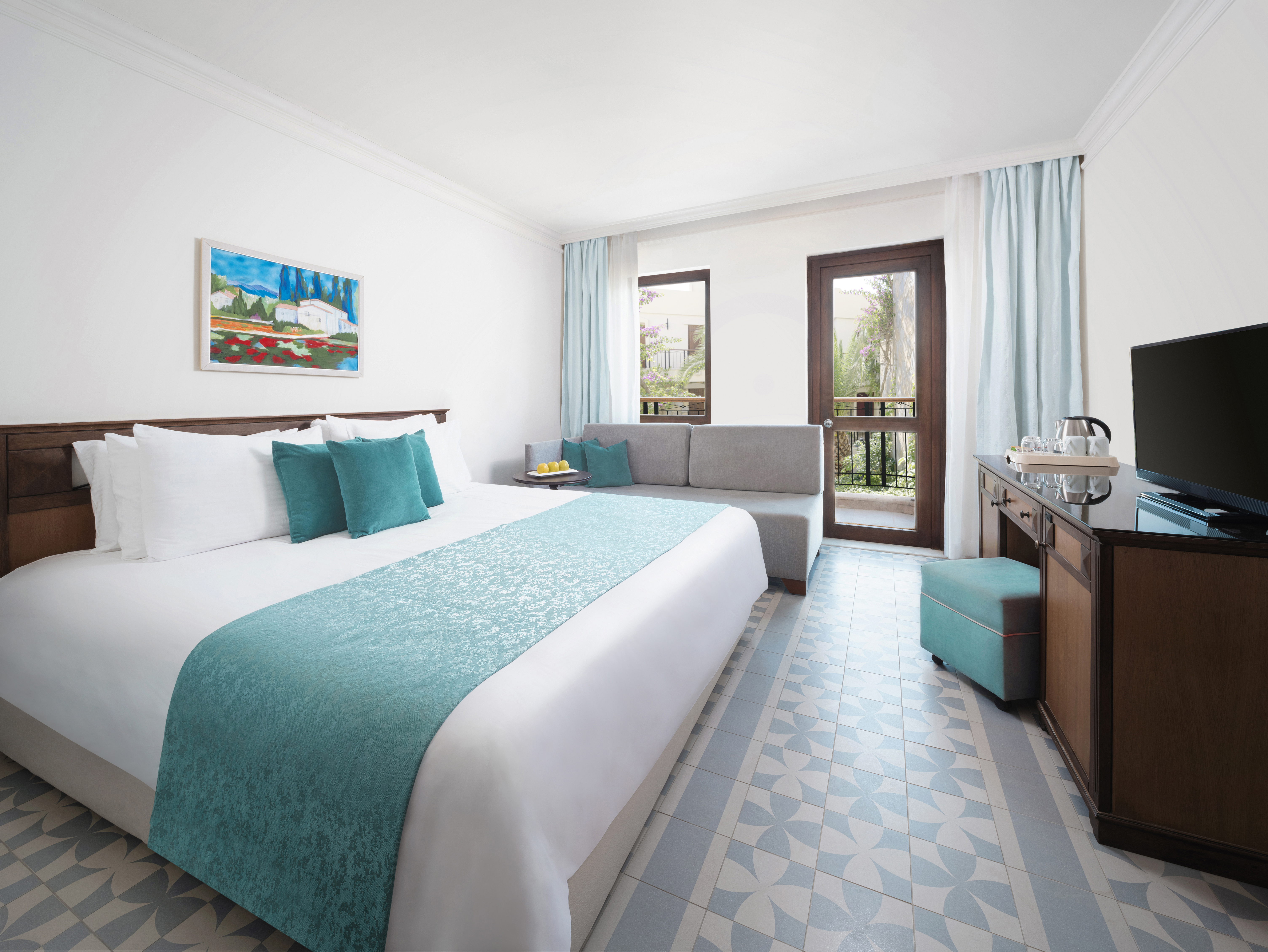Room, Double Bed, Land View