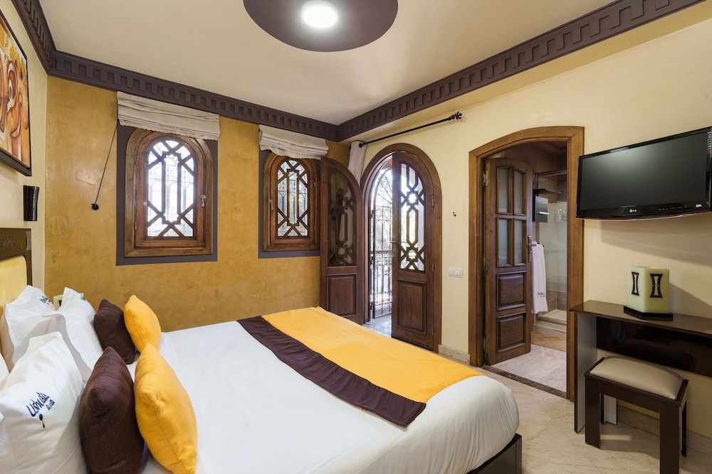غرفة ديلوكس بسرير كينج، Riad Ushuaia la Villa - Centre Marrakech 3/10