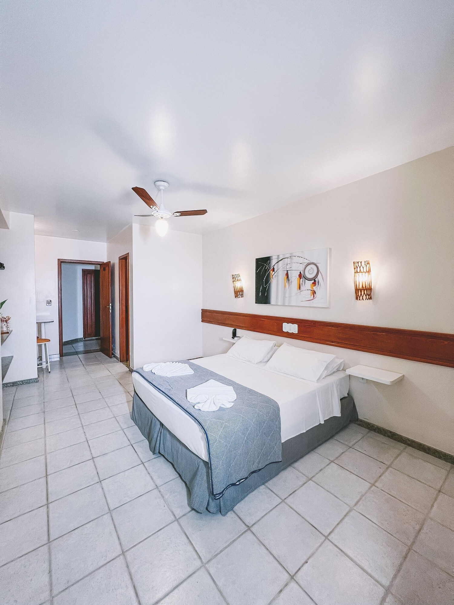 غرفة ديلوكس بسريرين منفصلين، Porto Geraes Praia Hotel 3/8