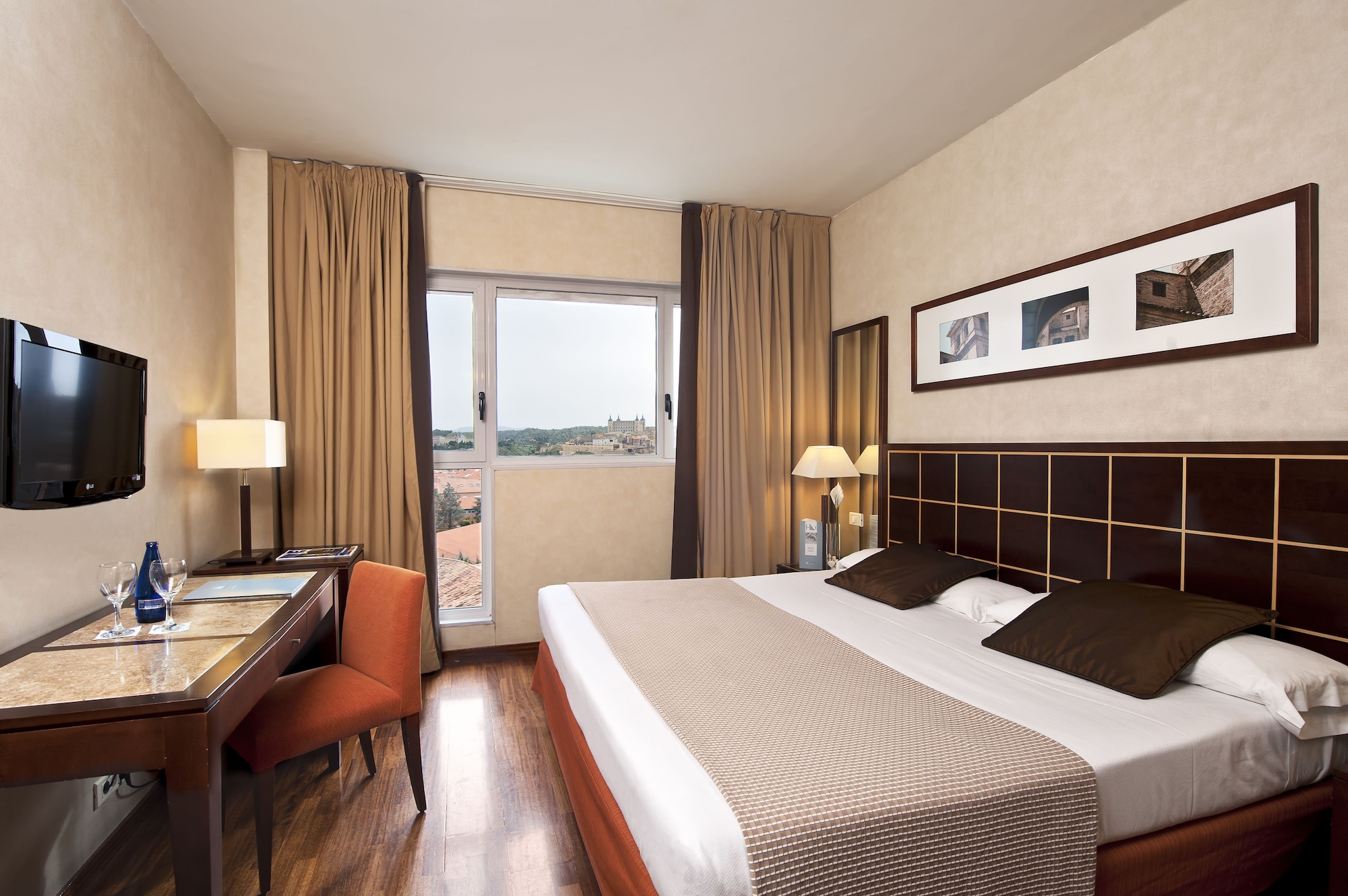 غرفة بسرير مزدوج بإطلالة على المدينة، Eurostars Toledo 3/10