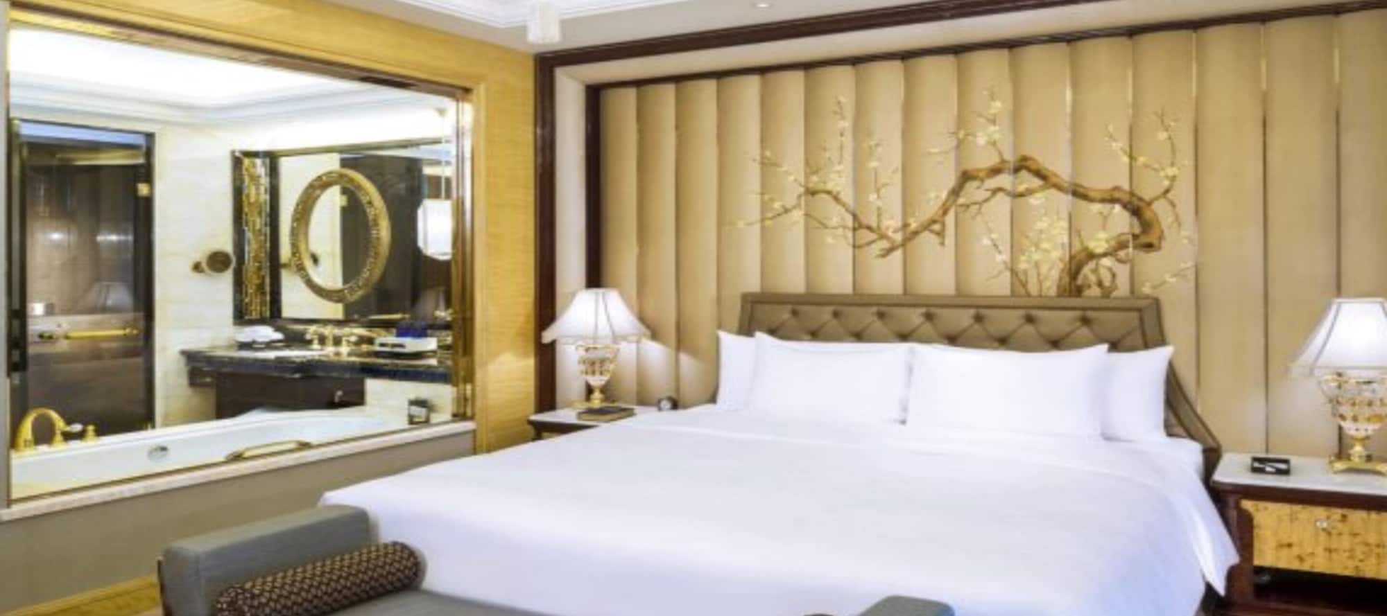 غرفة ديلوكس بسريرين منفصلين، Wanda Reign Wuhan 6/8