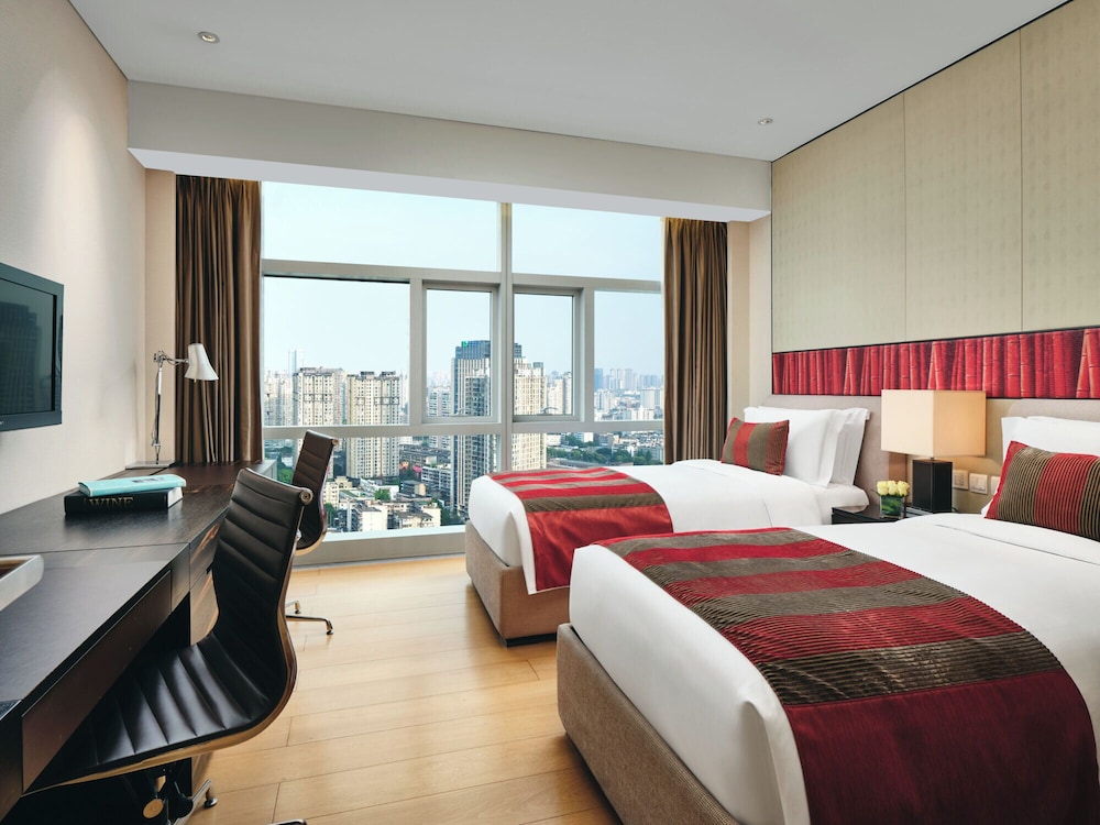 غرفة ديلوكس بسريرين منفصلين، Grand ParcVue Hotel Residence Chengdu 2/5