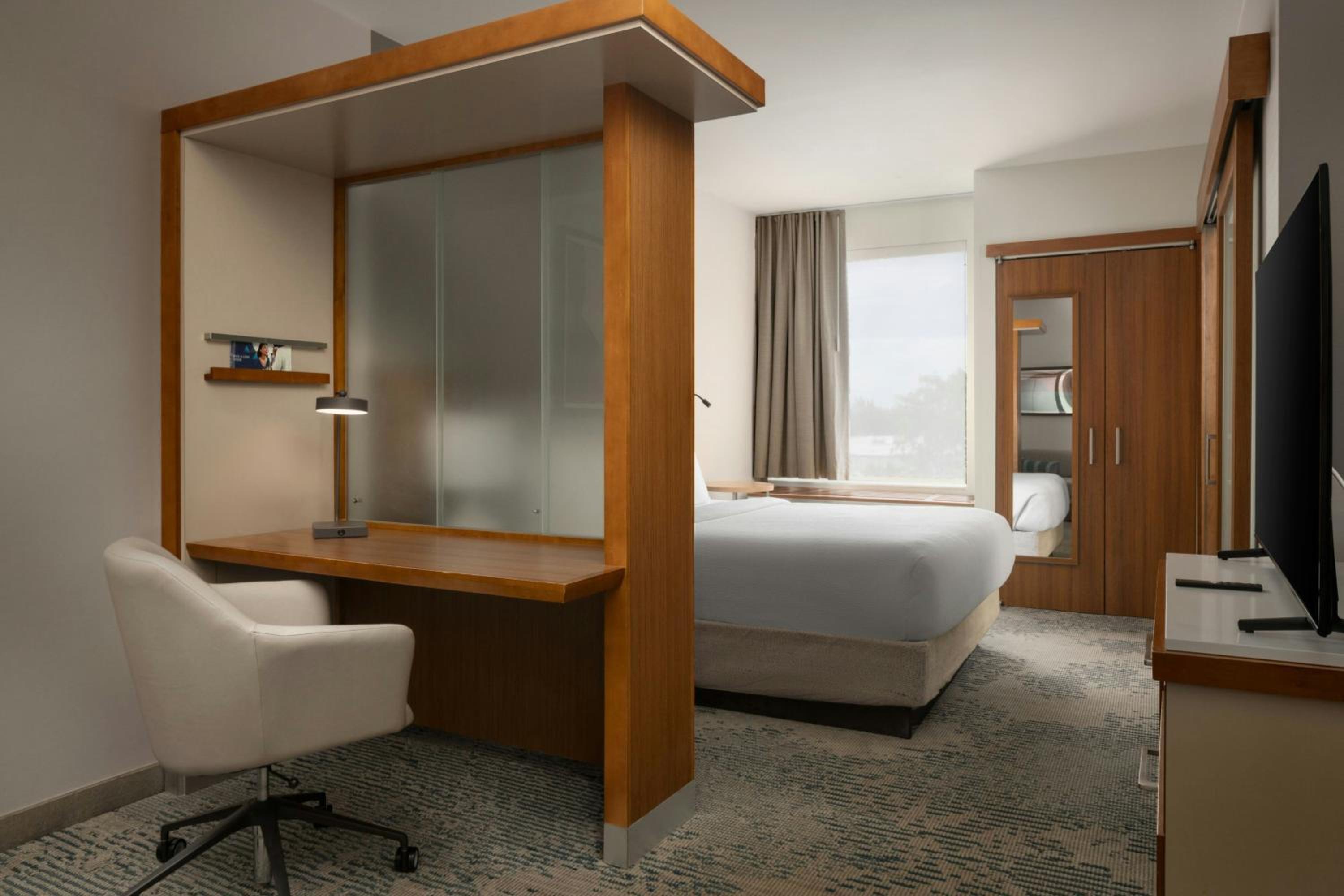 جناح بسرير كينج مع سرير سحّاب إضافي مع أريكة لذوي الإعاقة، Springhill Suites By Marriott Voorhees Mt Laurel Cherry Hil 2/2