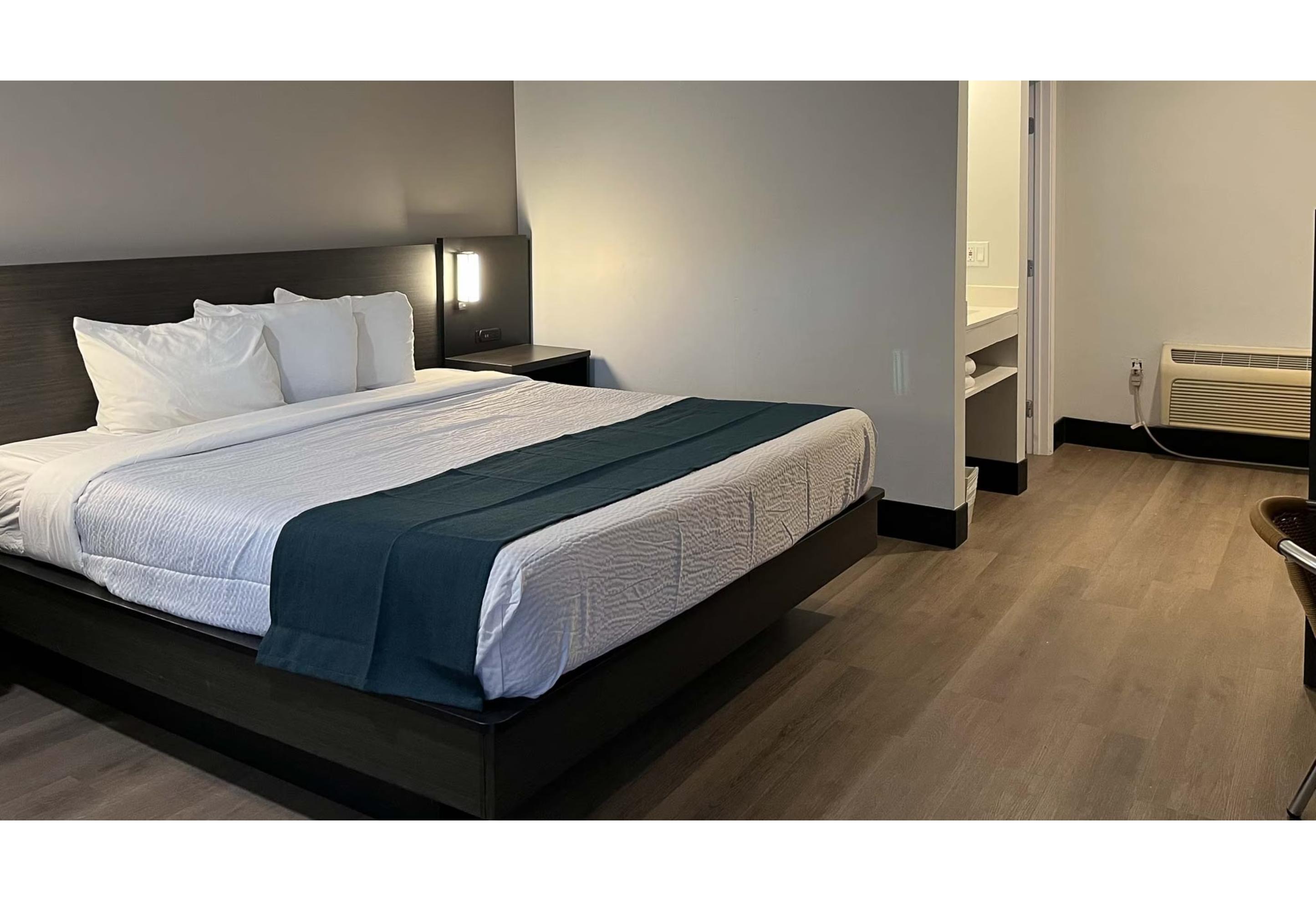 1 King Bed - Non-Smoking, Micfridge