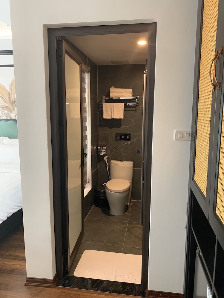 غرفة جونيور بسريرين منفصلين بإطلالة على المدينة بشرفة، Aquarius Premium Hotel 4/4