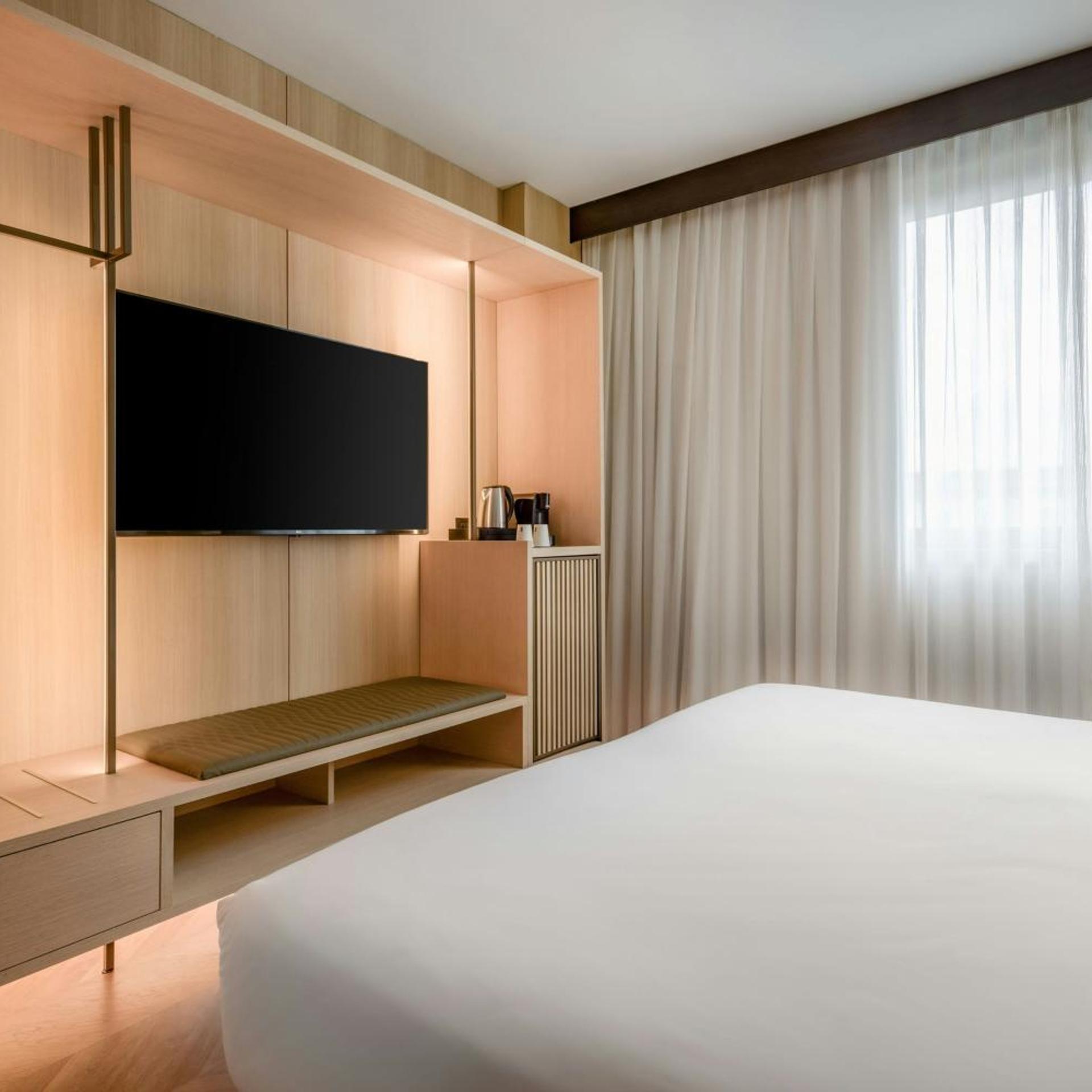 غرفة قياسية بسرير كينج، Ac Hotel Firenze By Marriott 11/11