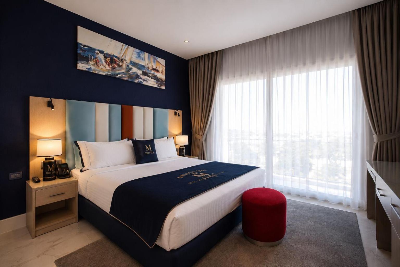 غرفة عائلية بإطلالة على المسبح، M Hotels at Porto Marina 4/7