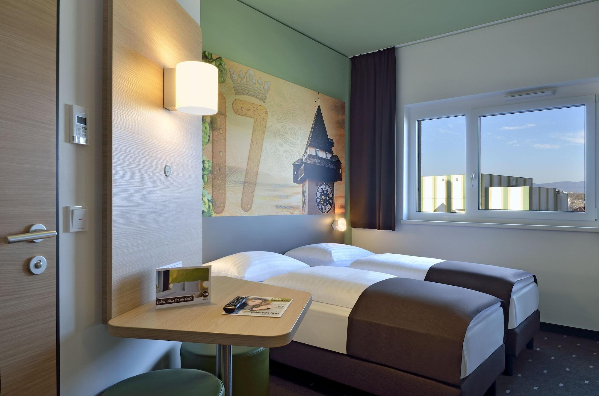 غرفة قياسية بسريرين منفصلين، B&B Hotel Graz City-Sud 4/4