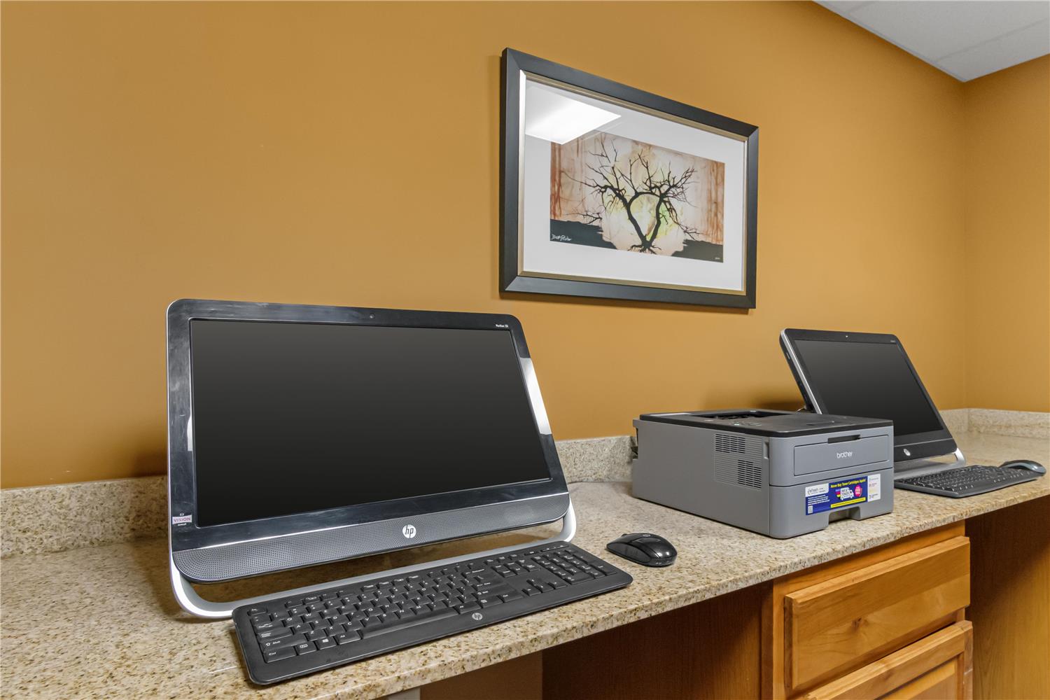 work area