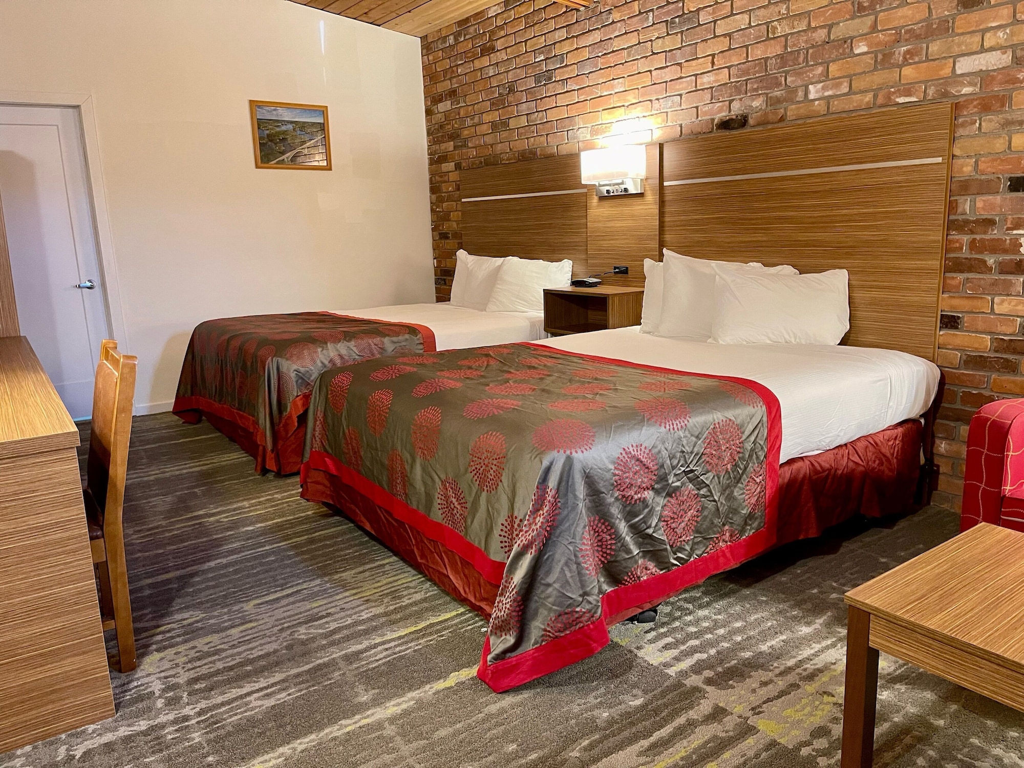 غرفة ديلوكس بسريرين كوين، Ramada by Wyndham 1000 Islands/Gananoque 10/10
