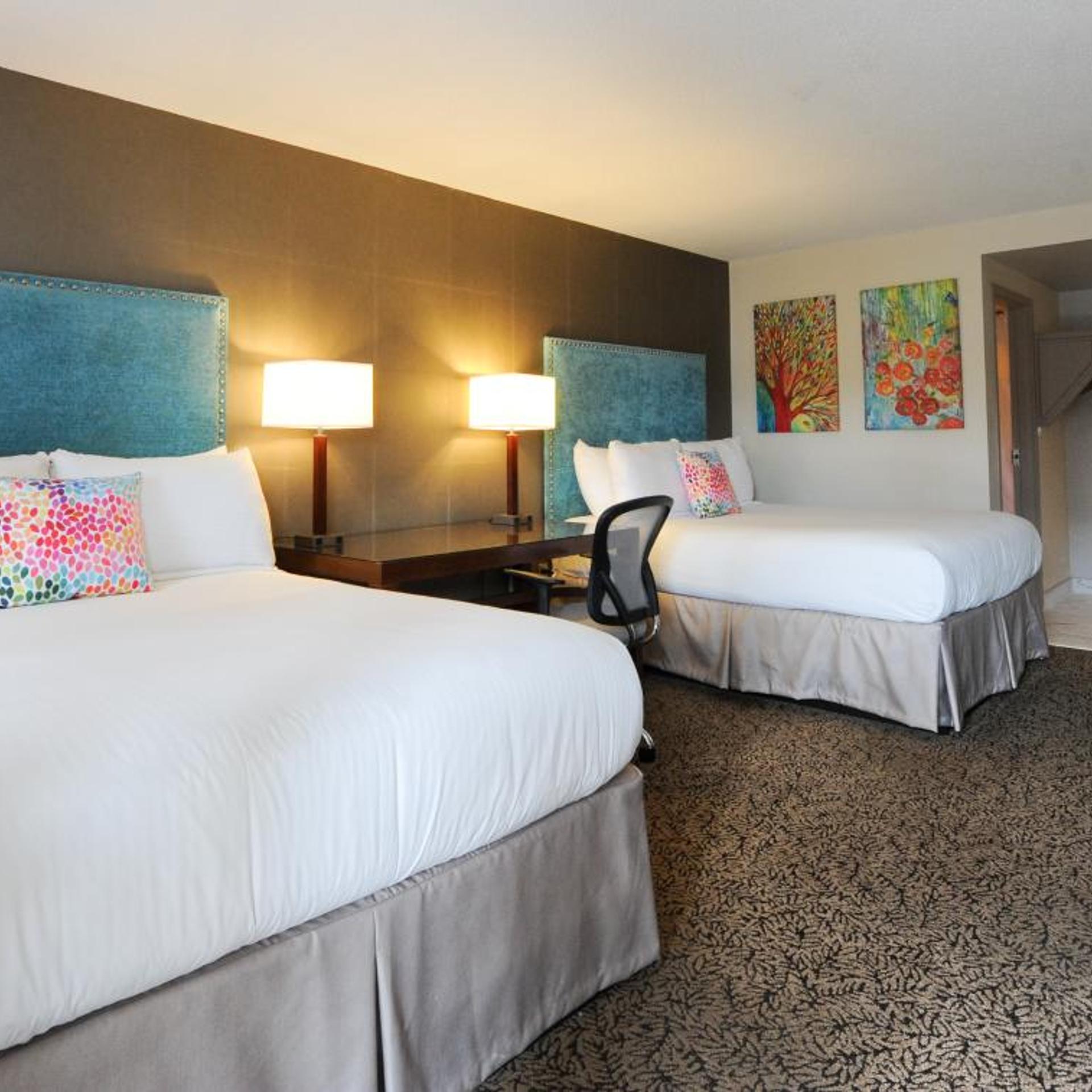 Room, 2 Queen Beds, Exterior Entrance