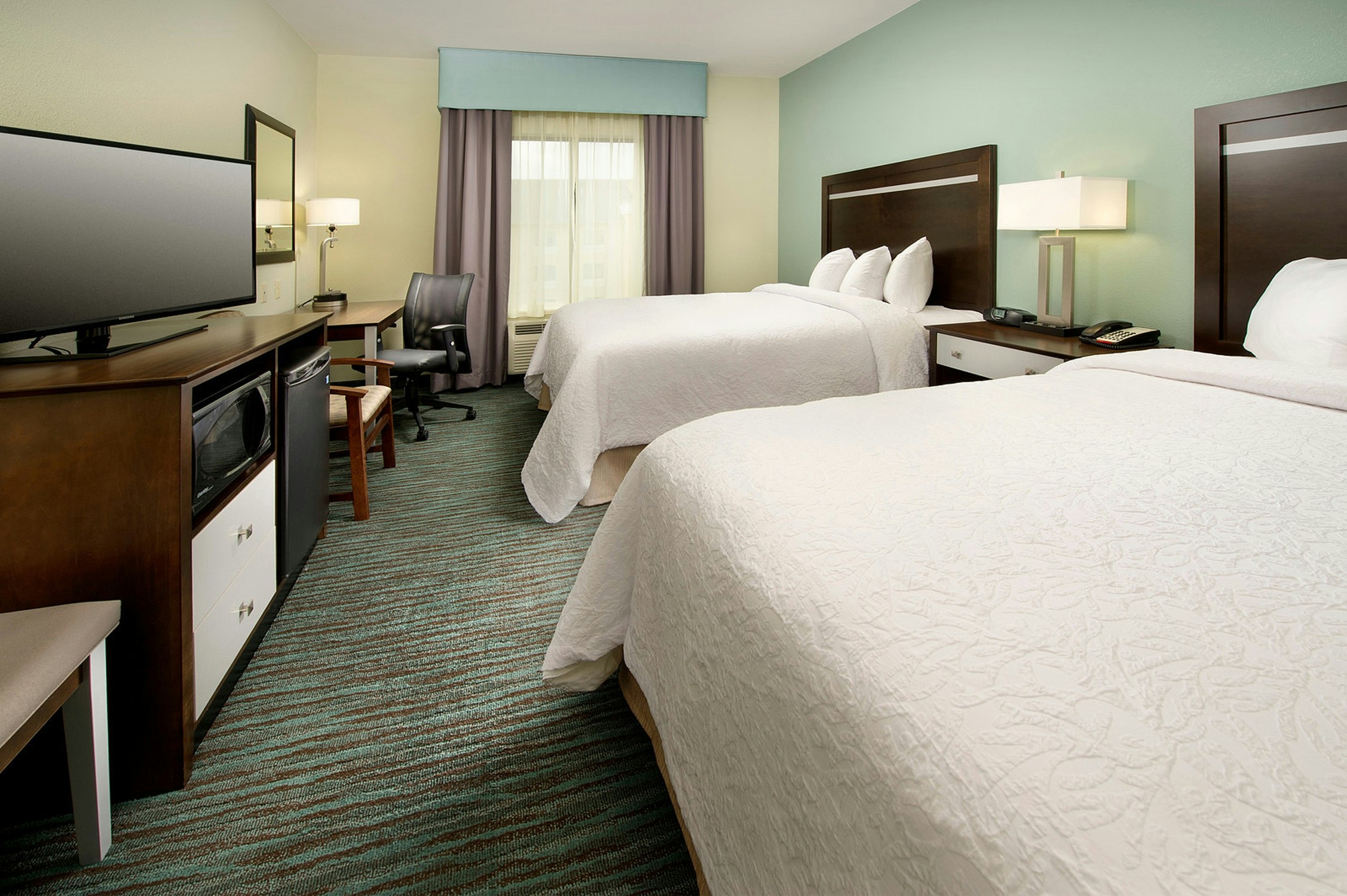 غرفة بسريرين كوين لذوي الإعاقة، Hampton Inn & Suites Chattanooga/Hamilton Place 3/7