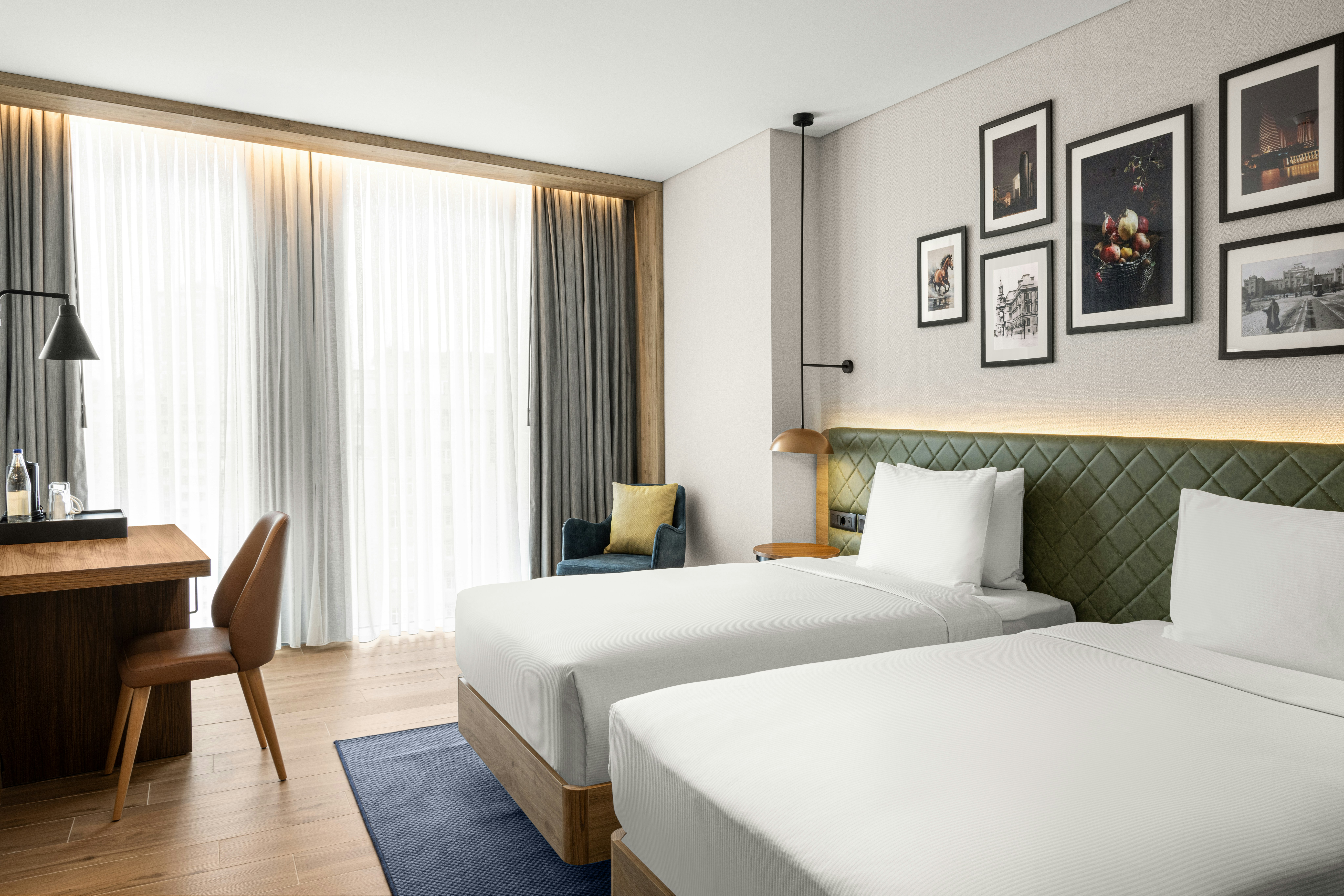ROOM, TWIN BEDS, CITY VIEW, HIGH FLOOR