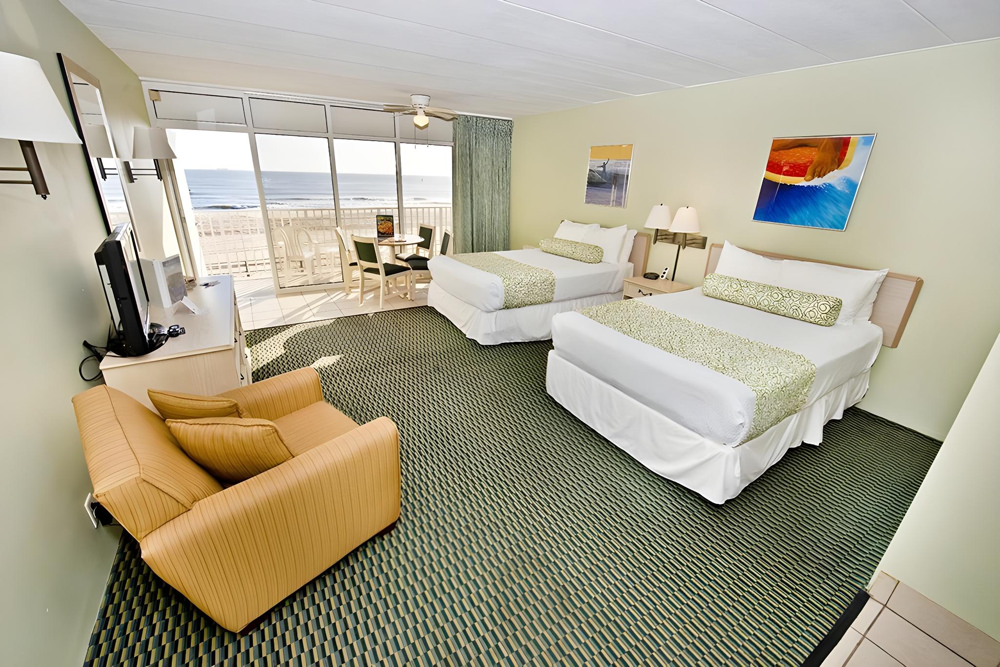 Efficiency, 2 Double Beds, Ocean Front, Kitchen