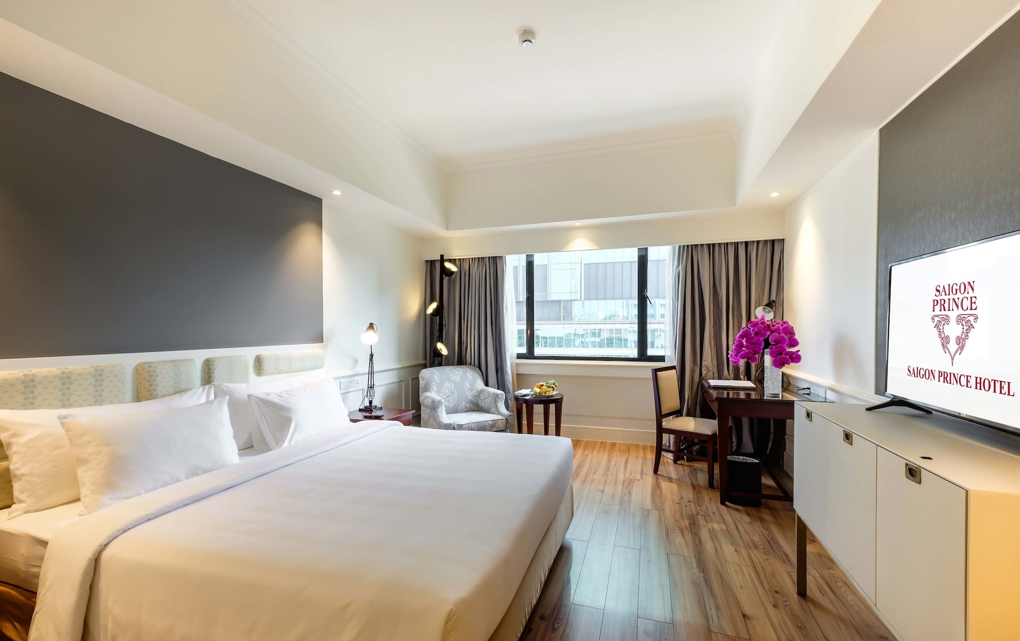 غرفة كلوب غراند بسريرين منفصلين بإطلالة، Saigon Prince Hotel 2/10