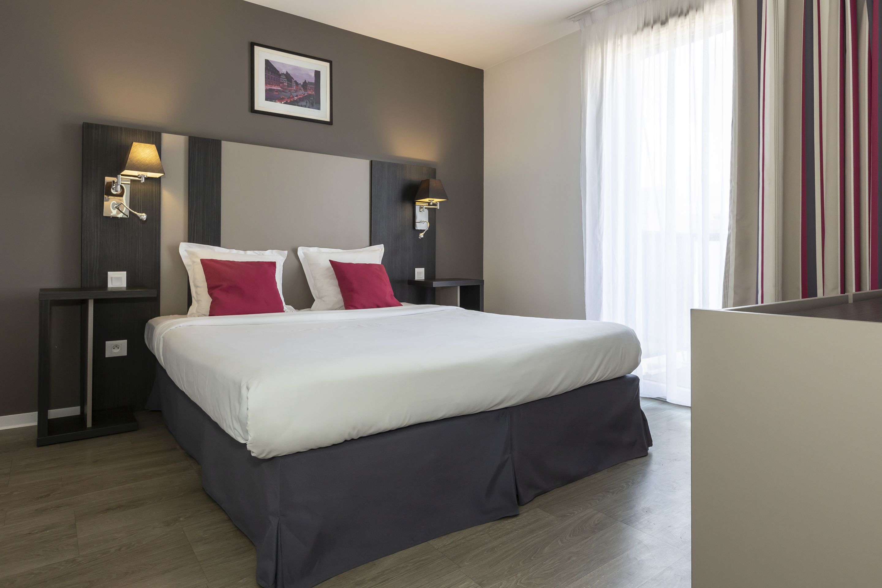 شقة بشرفة بغرفة نوم واحدة، Appart hotel Odalys City Colmar Centre 2/3