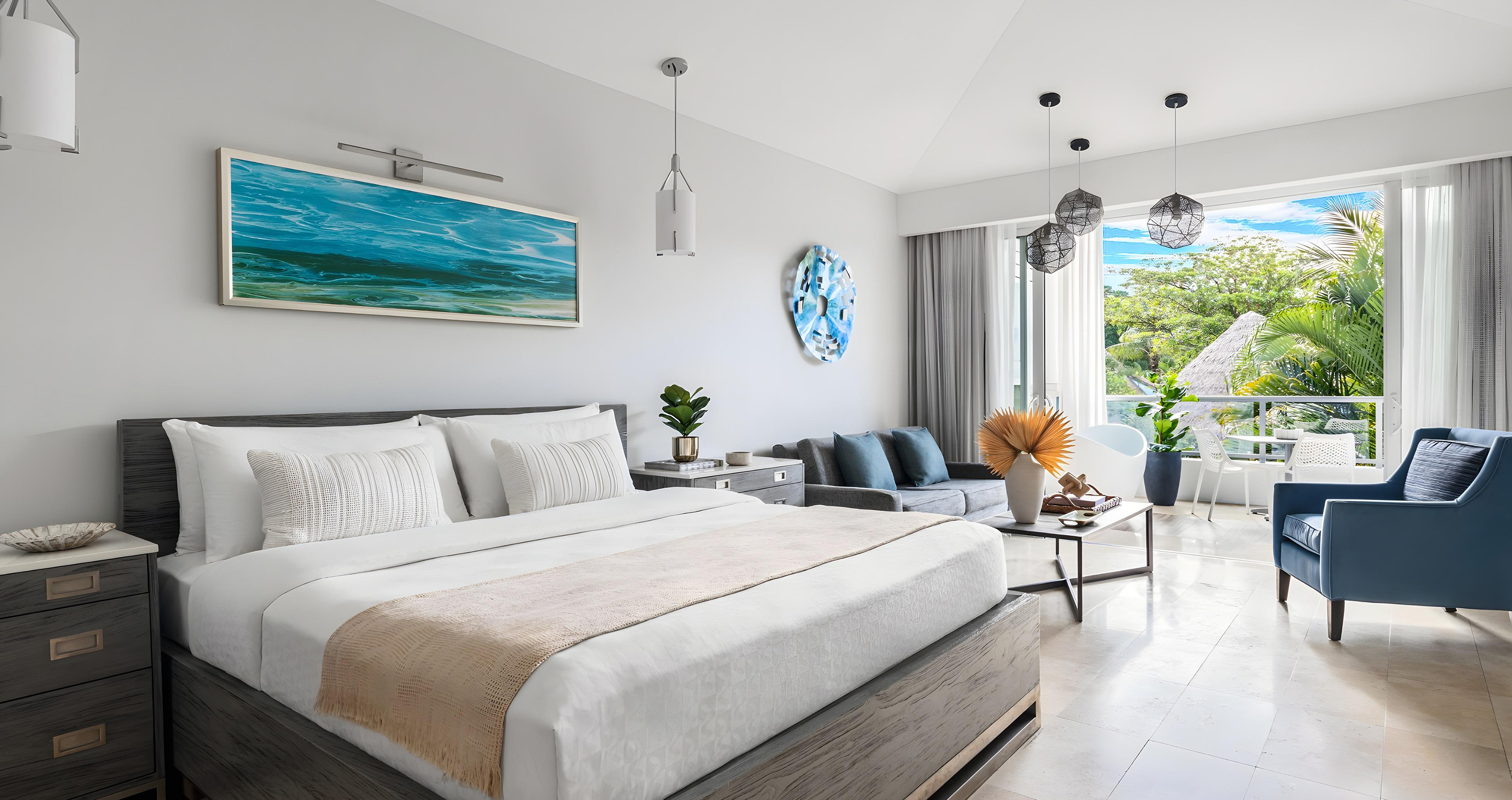 Sea, Lagoon, Tranquility, Palm, Junior Suite, Balcony, Bathtub, Club Floor, South Wing