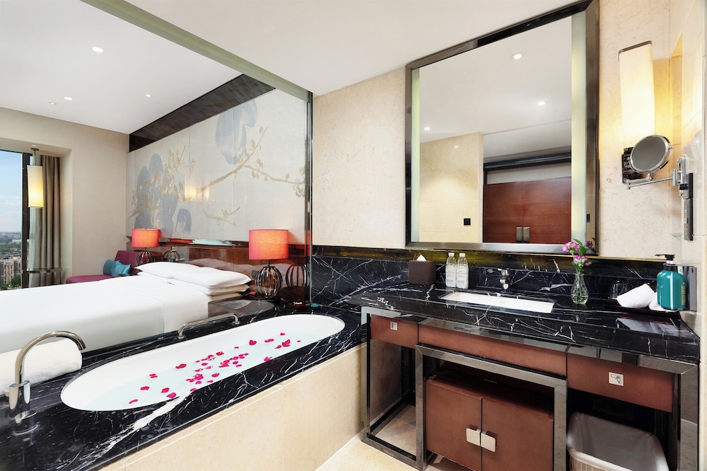 غرفة قياسية بسرير فردي مع دخول الصالة، Crowne Plaza CHENGDU WEST 5/7