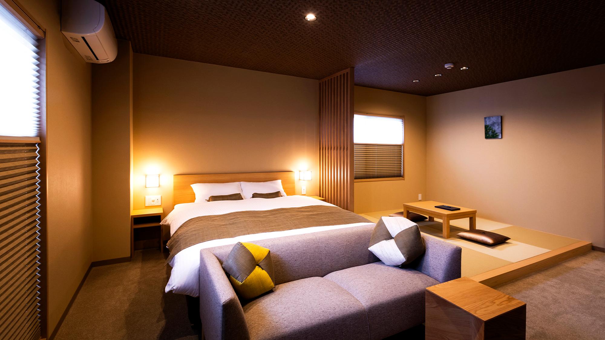 Japanese Western, Type B, Queen Bed